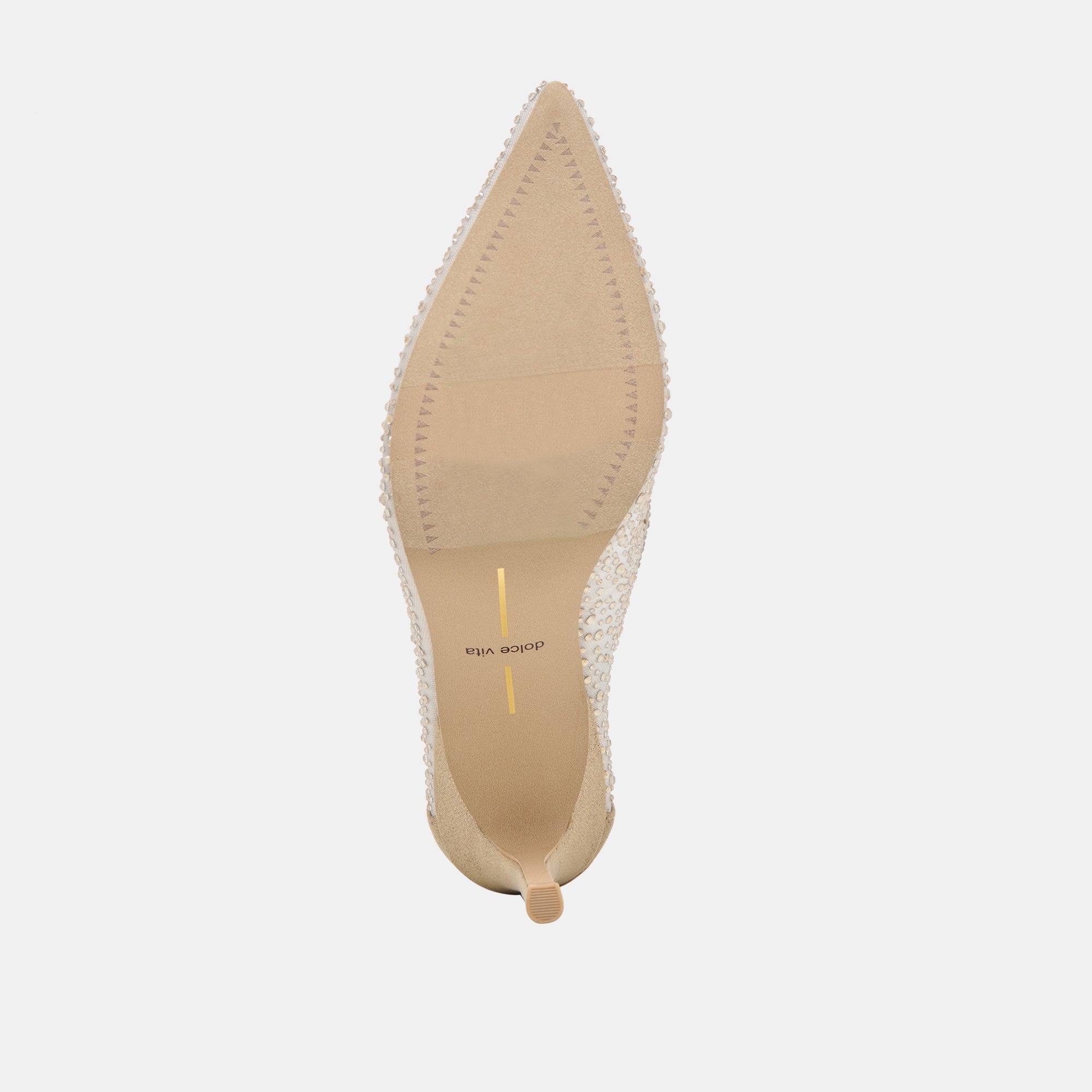 Kashe Crystal Lt Gold Mesh Heels / Dolce Vita