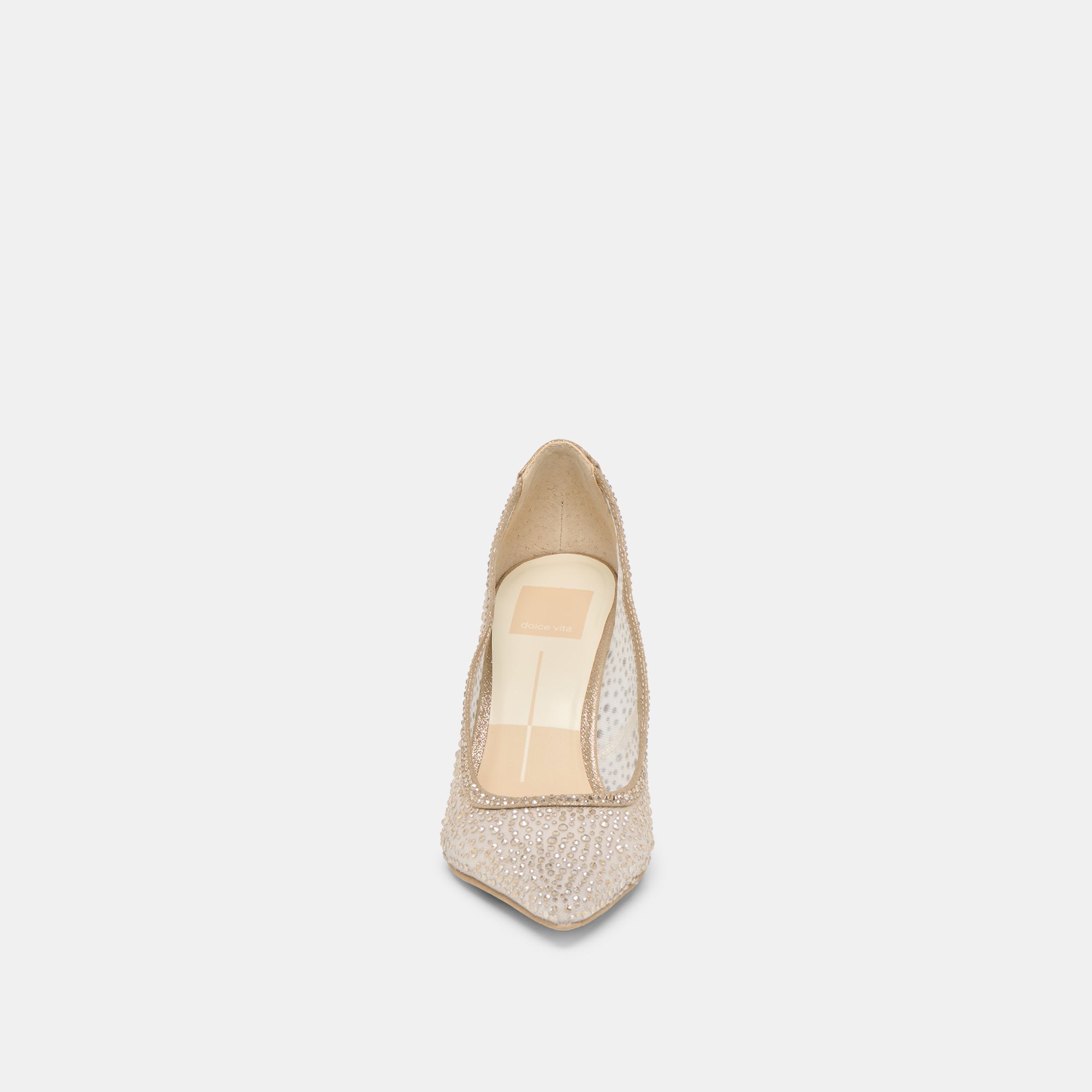 Kashe Crystal Lt Gold Mesh Heels / Dolce Vita
