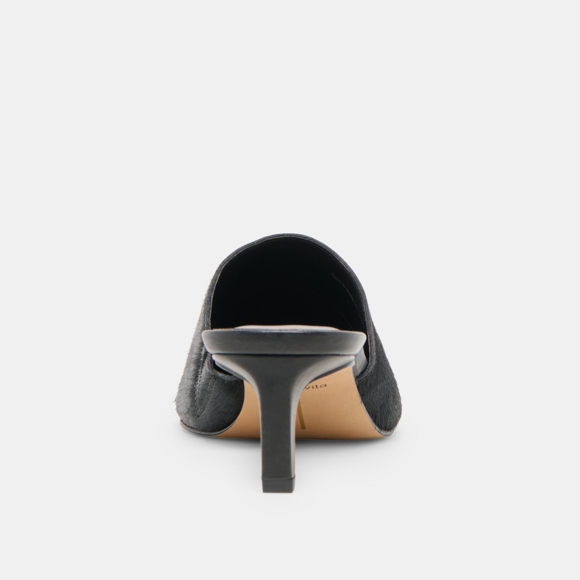 Lexy Nero Calf Hair Heels / Dolce Vita