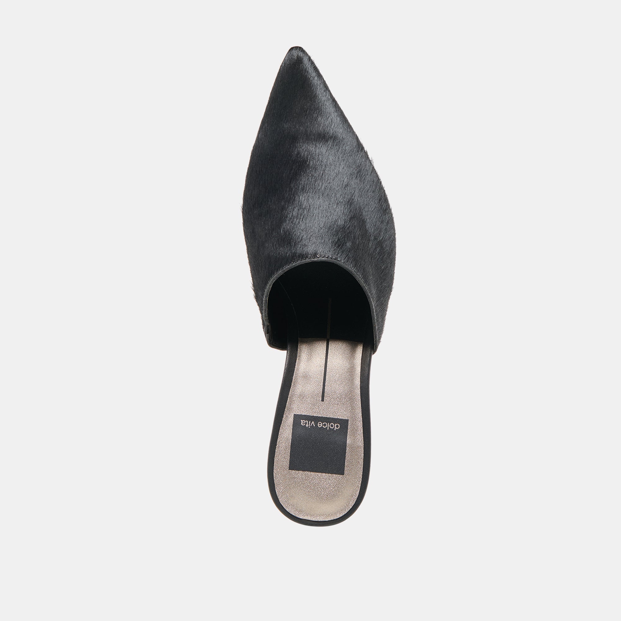 Lexy Nero Calf Hair Heels / Dolce Vita