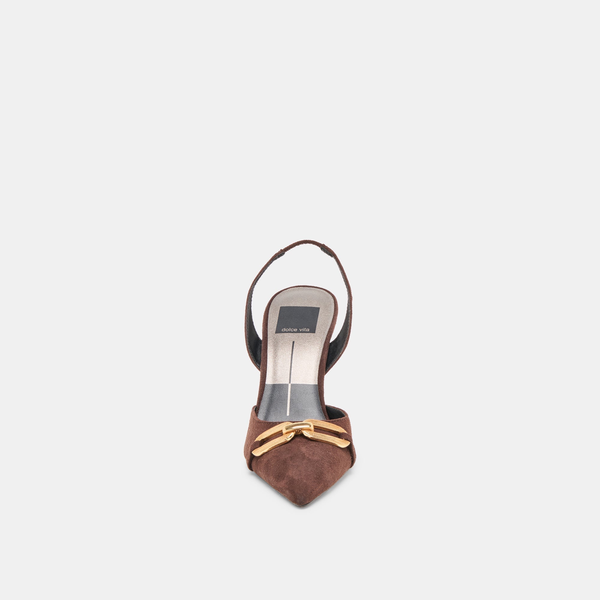 Malik Mahogany Nubuck Heels / Dolce Vita