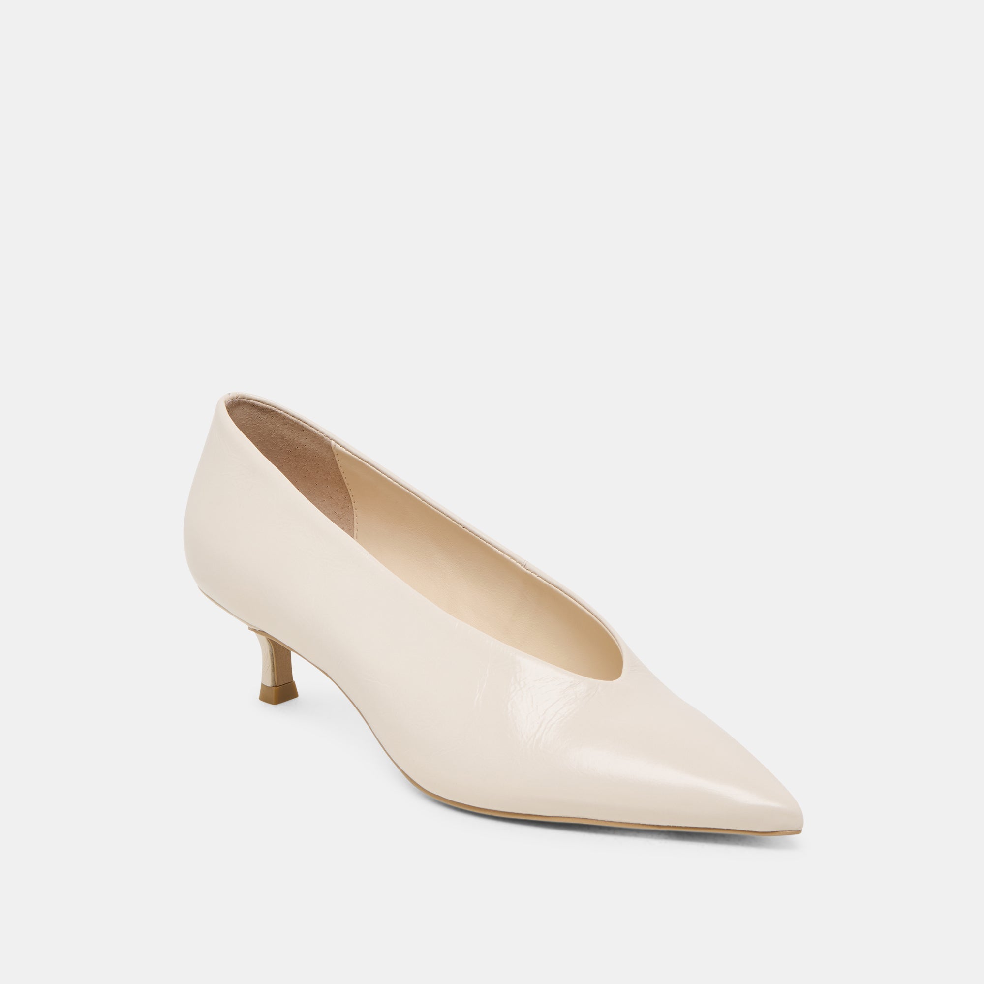 ALWYN HEELS BONE CRINKLE PATENT
 – Dolce Vita / Dolce Vita