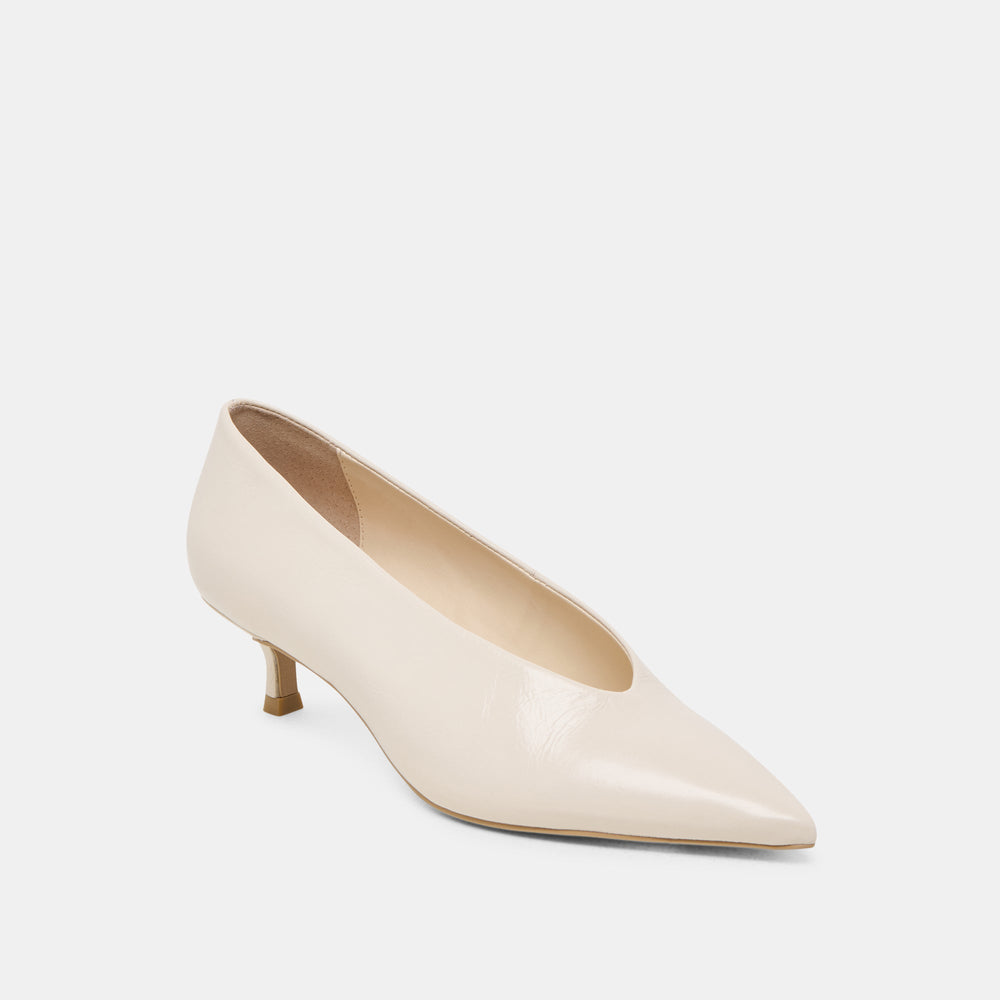 ALWYN HEELS BONE CRINKLE PATENT
 – Dolce Vita / Dolce Vita