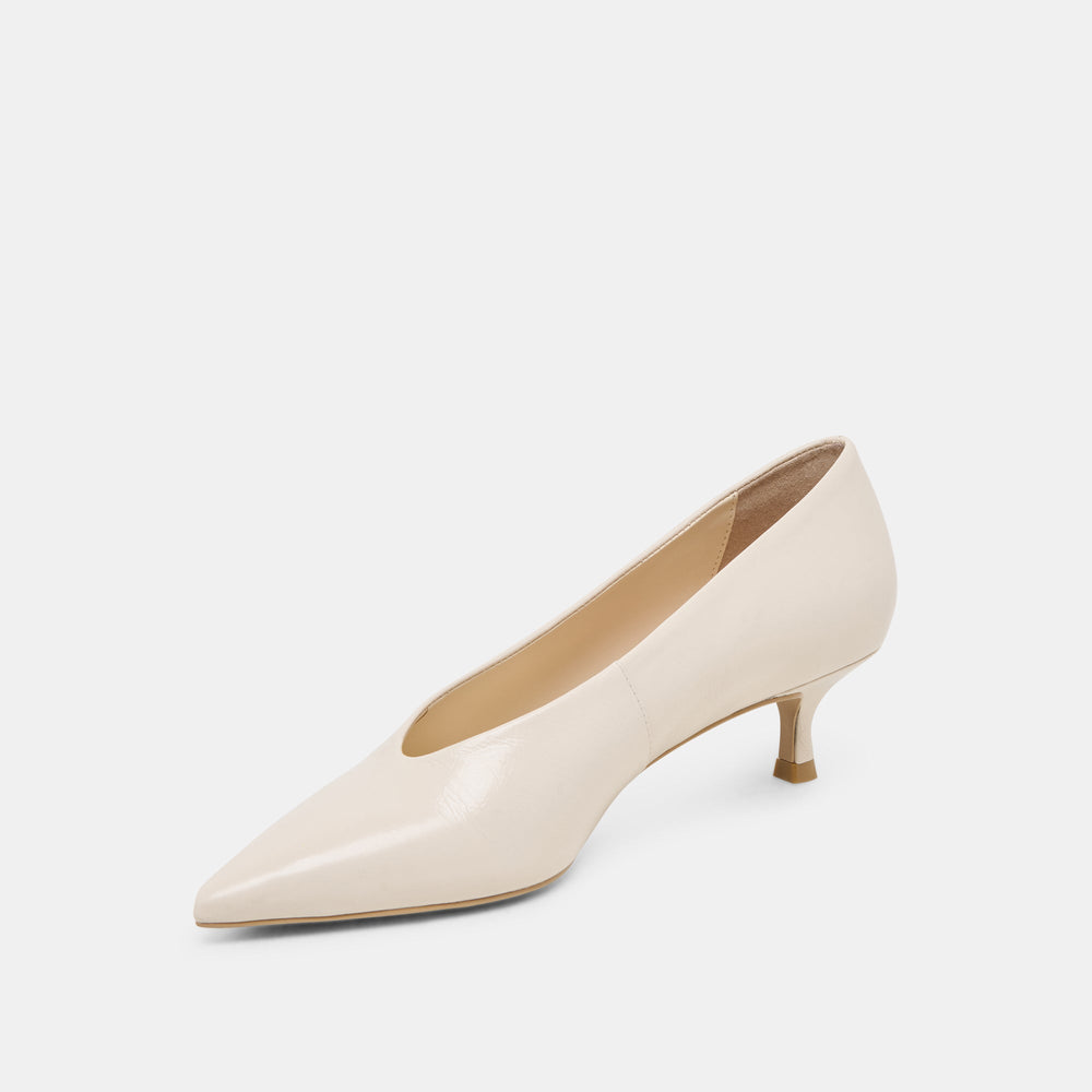 ALWYN HEELS BONE CRINKLE PATENT
 – Dolce Vita / Dolce Vita