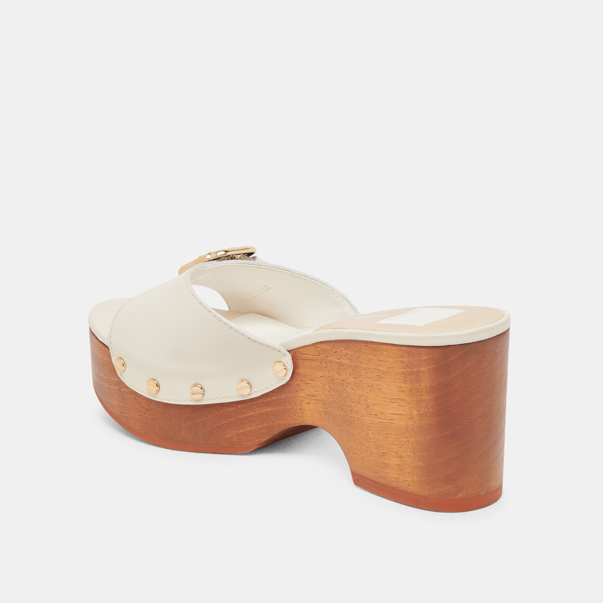 YALAH HEELS OFF WHITE LEATHER
 – Dolce Vita / Dolce Vita