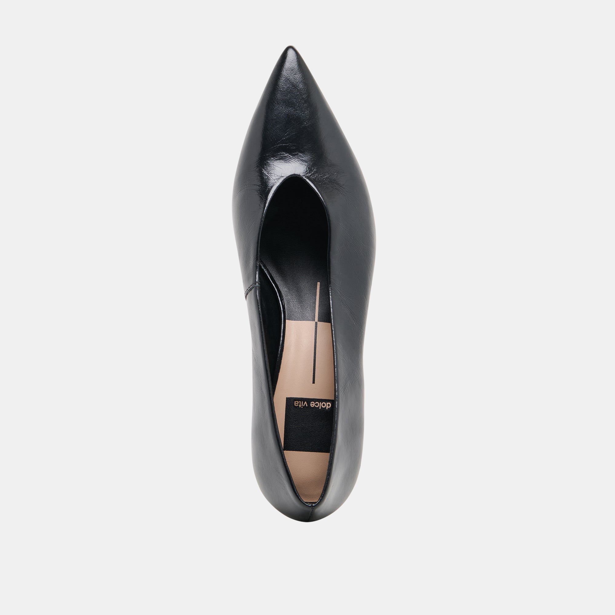 ALWYN HEELS MIDNIGHT CRINKLE PATENT
 – Dolce Vita / Dolce Vita