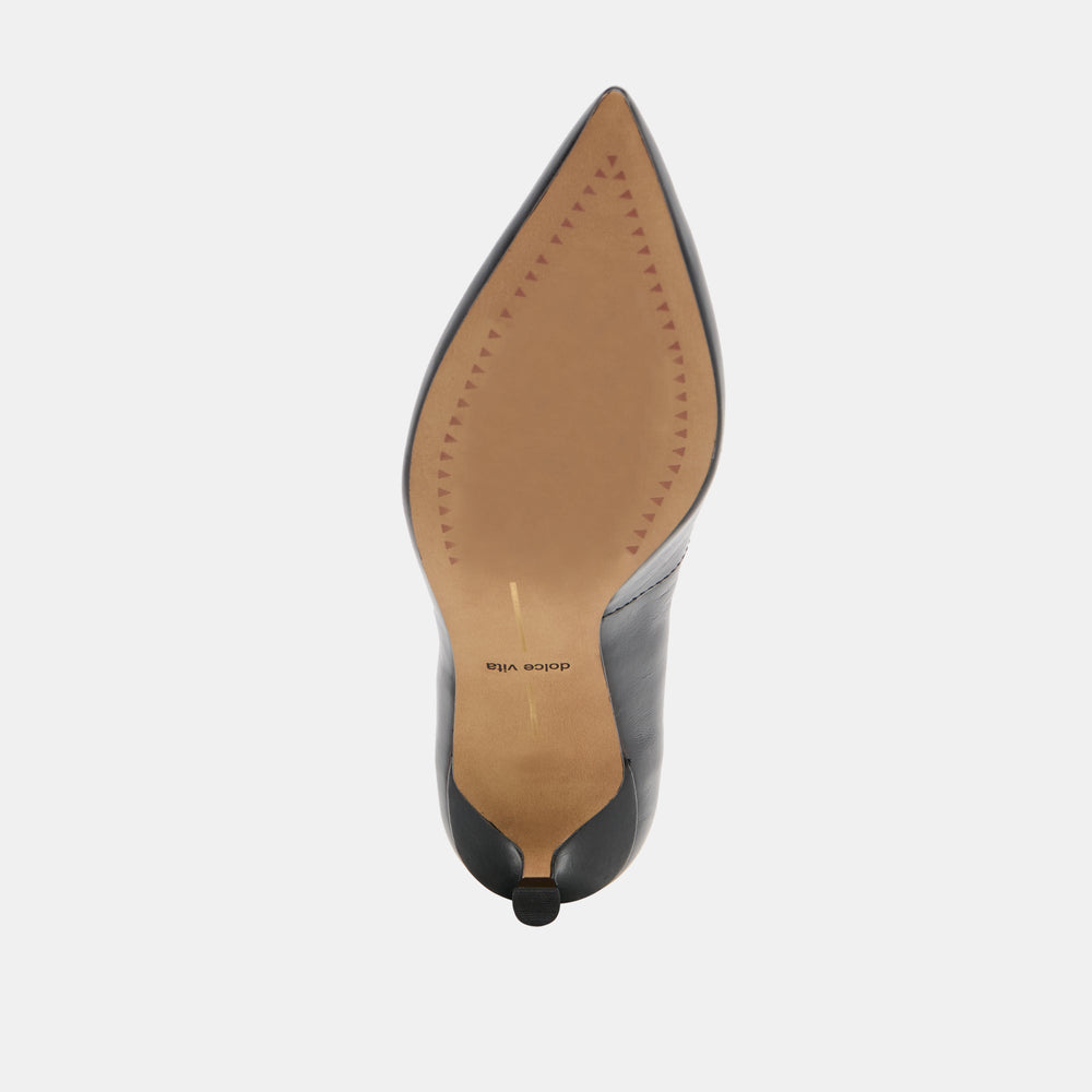 ALWYN HEELS MIDNIGHT CRINKLE PATENT
 – Dolce Vita / Dolce Vita