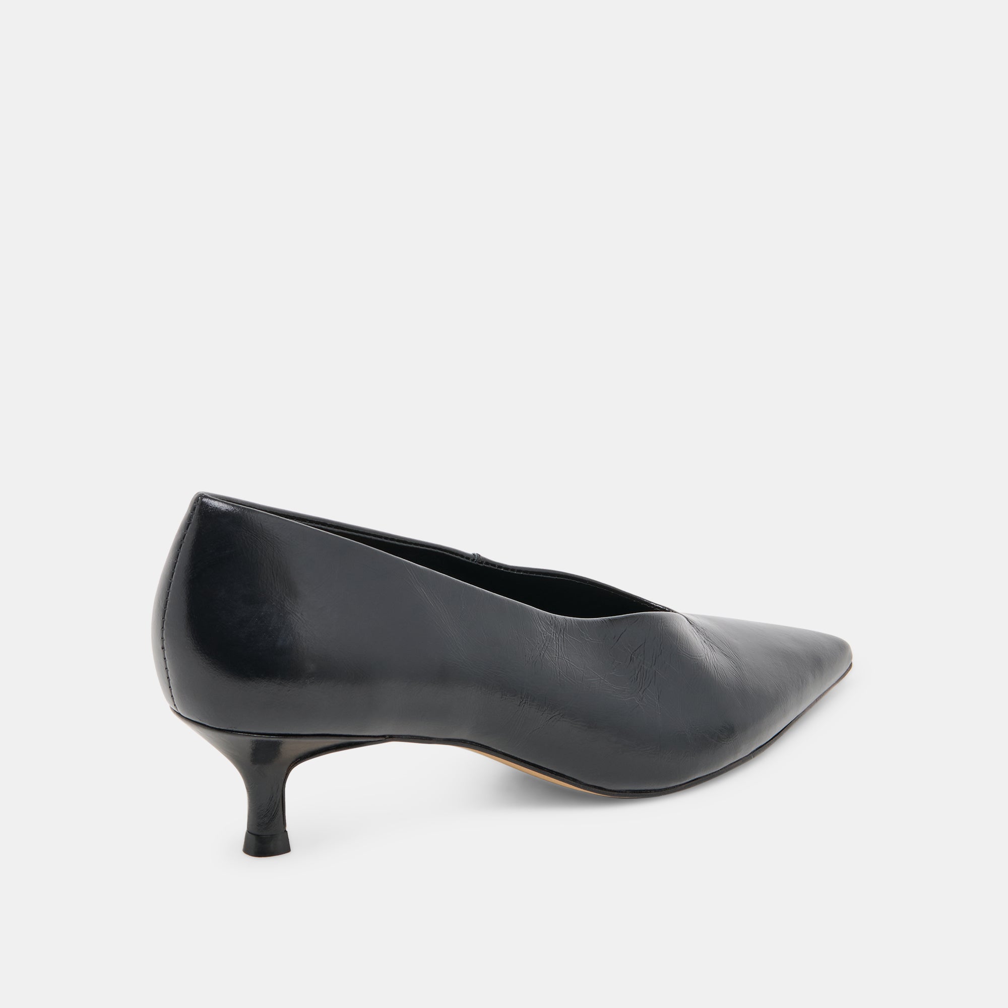 ALWYN HEELS MIDNIGHT CRINKLE PATENT
 – Dolce Vita / Dolce Vita