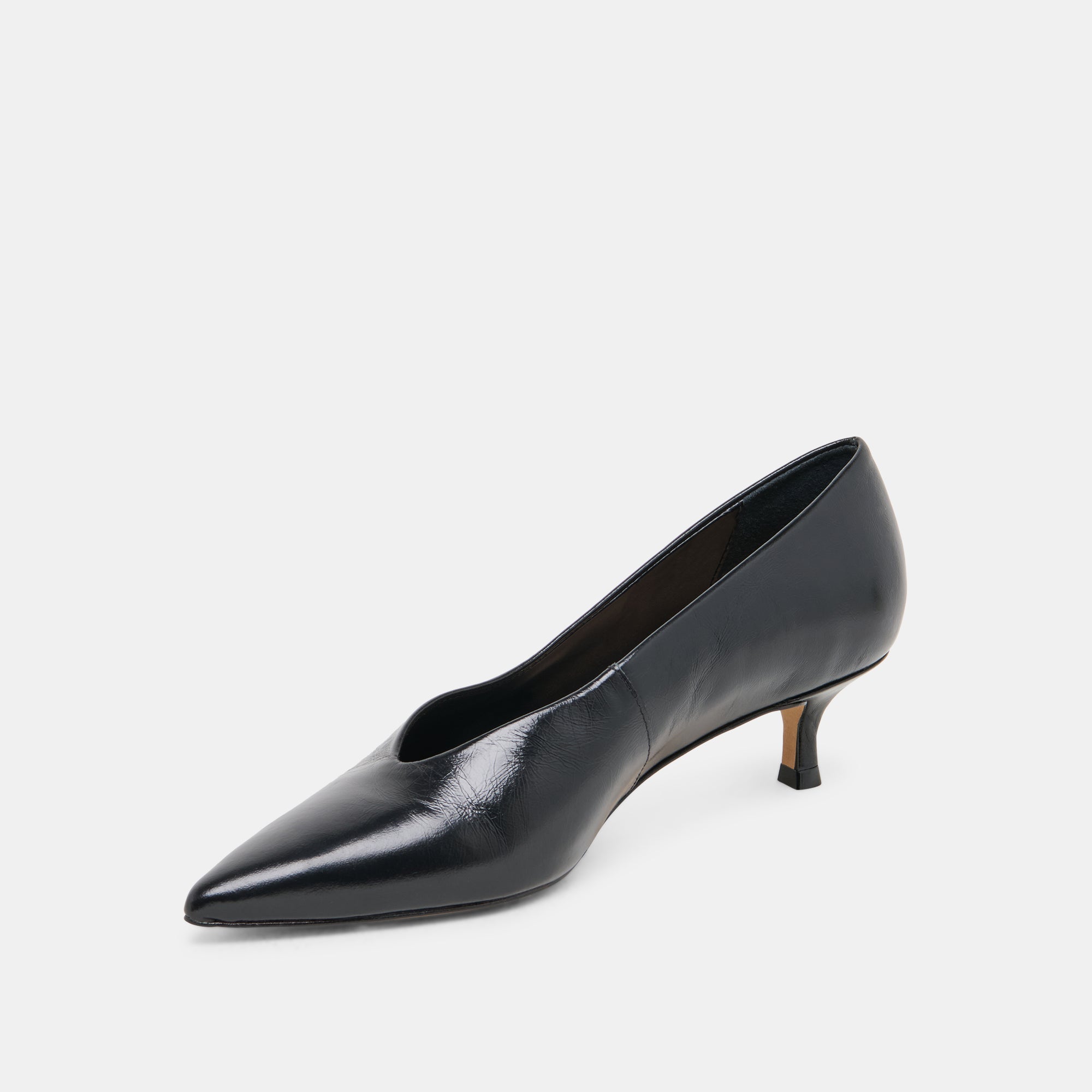 ALWYN HEELS MIDNIGHT CRINKLE PATENT
 – Dolce Vita / Dolce Vita