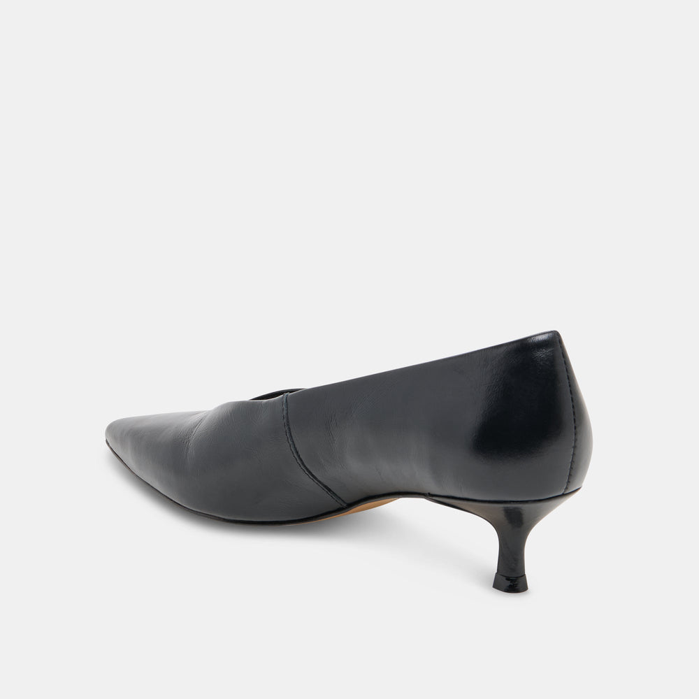 ALWYN HEELS MIDNIGHT CRINKLE PATENT
 – Dolce Vita / Dolce Vita