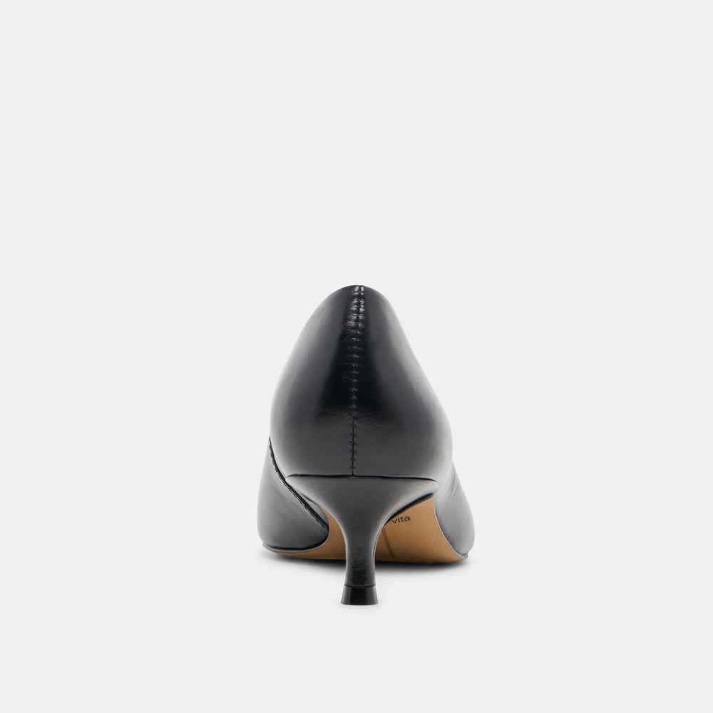 ALWYN HEELS MIDNIGHT CRINKLE PATENT
 – Dolce Vita / Dolce Vita