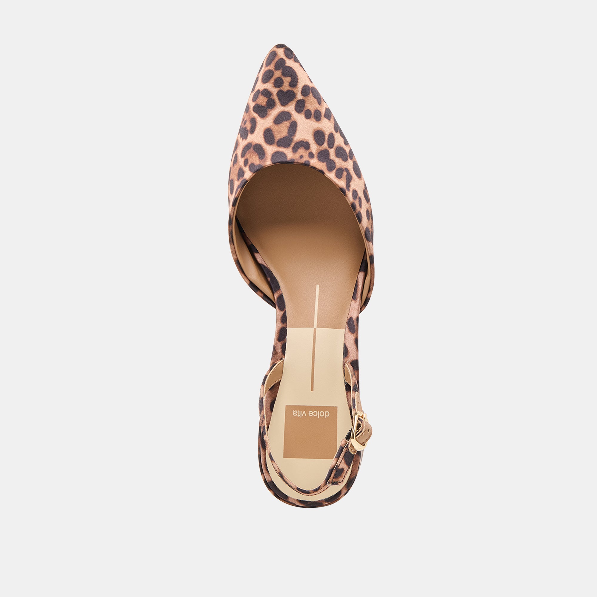 Carel Dk Leopard Satin Heels / Dolce Vita