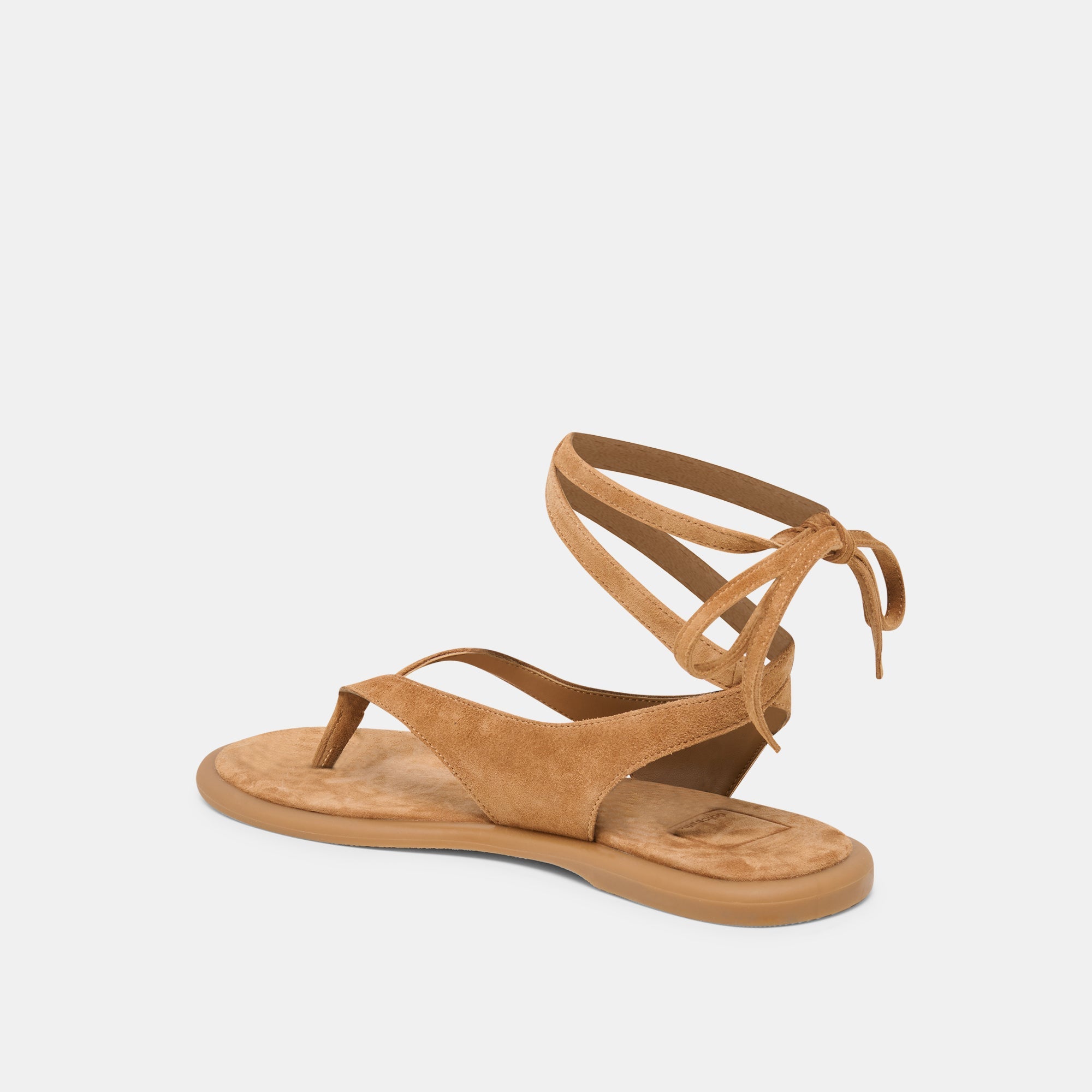 Jayden Teak Suede Sandals / Dolce Vita