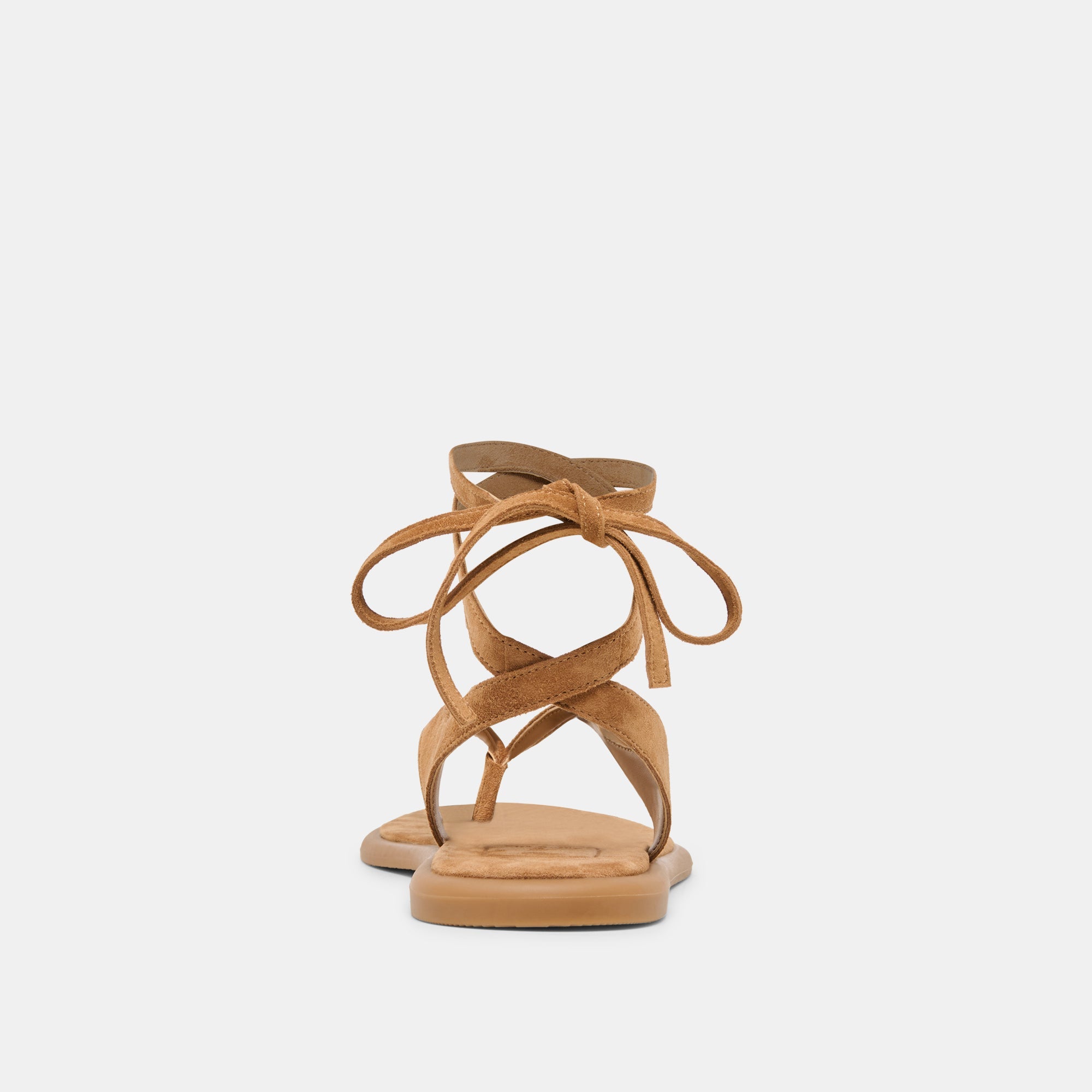 Jayden Teak Suede Sandals / Dolce Vita
