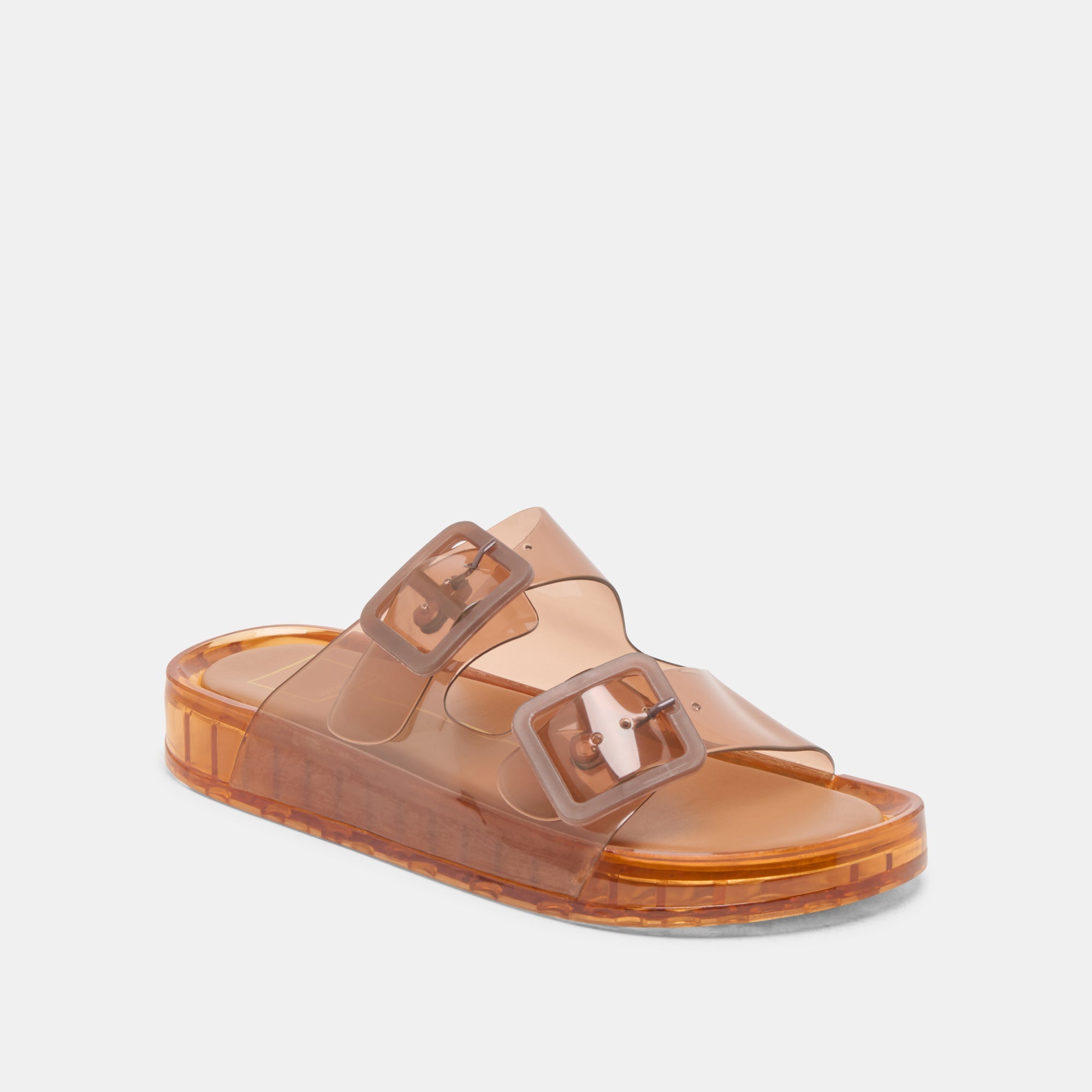 Julio Whiskey Vinyl Sandals / Dolce Vita