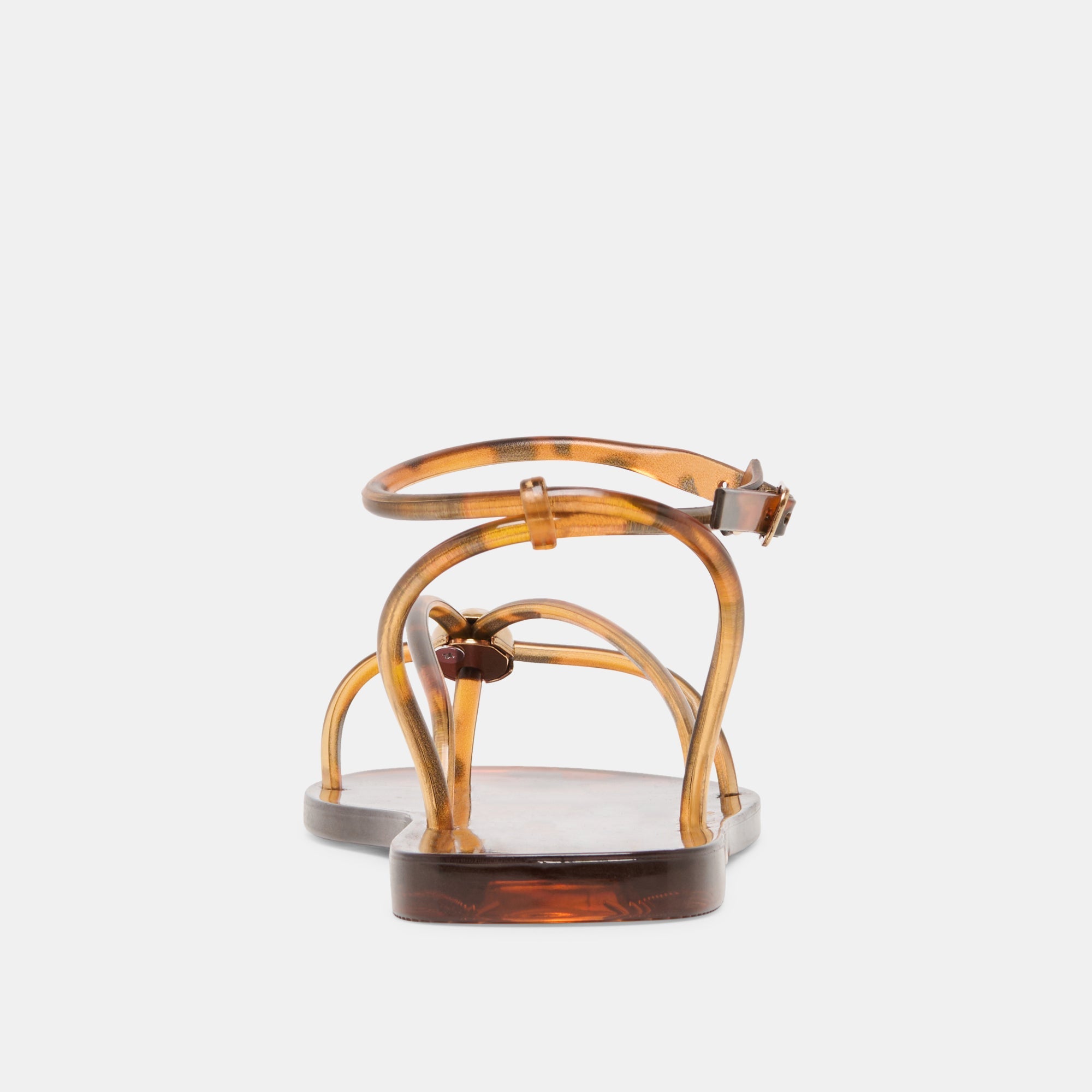 Kenley Vinyl Tortoise Jelly Sandals / Dolce Vita