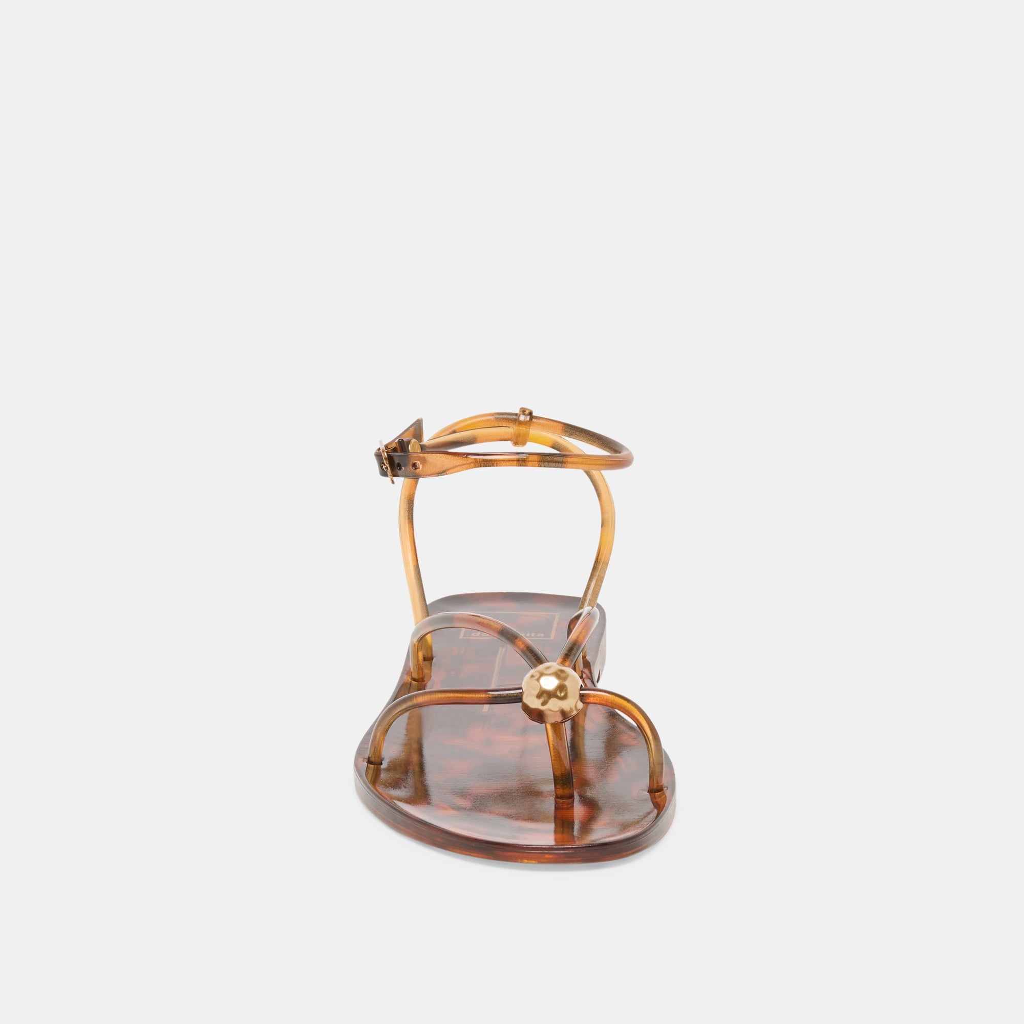 Kenley Vinyl Tortoise Jelly Sandals / Dolce Vita