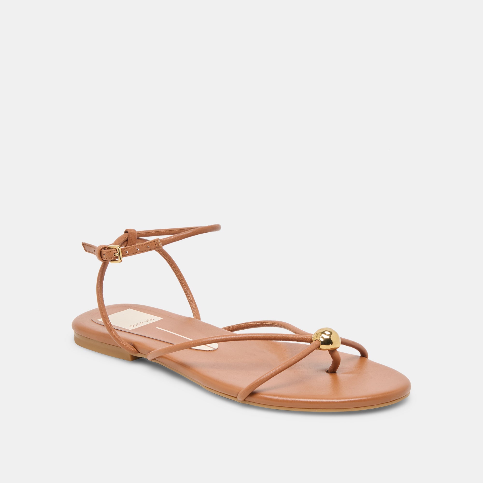 Kenley Saddle Leather Sandals / Dolce Vita