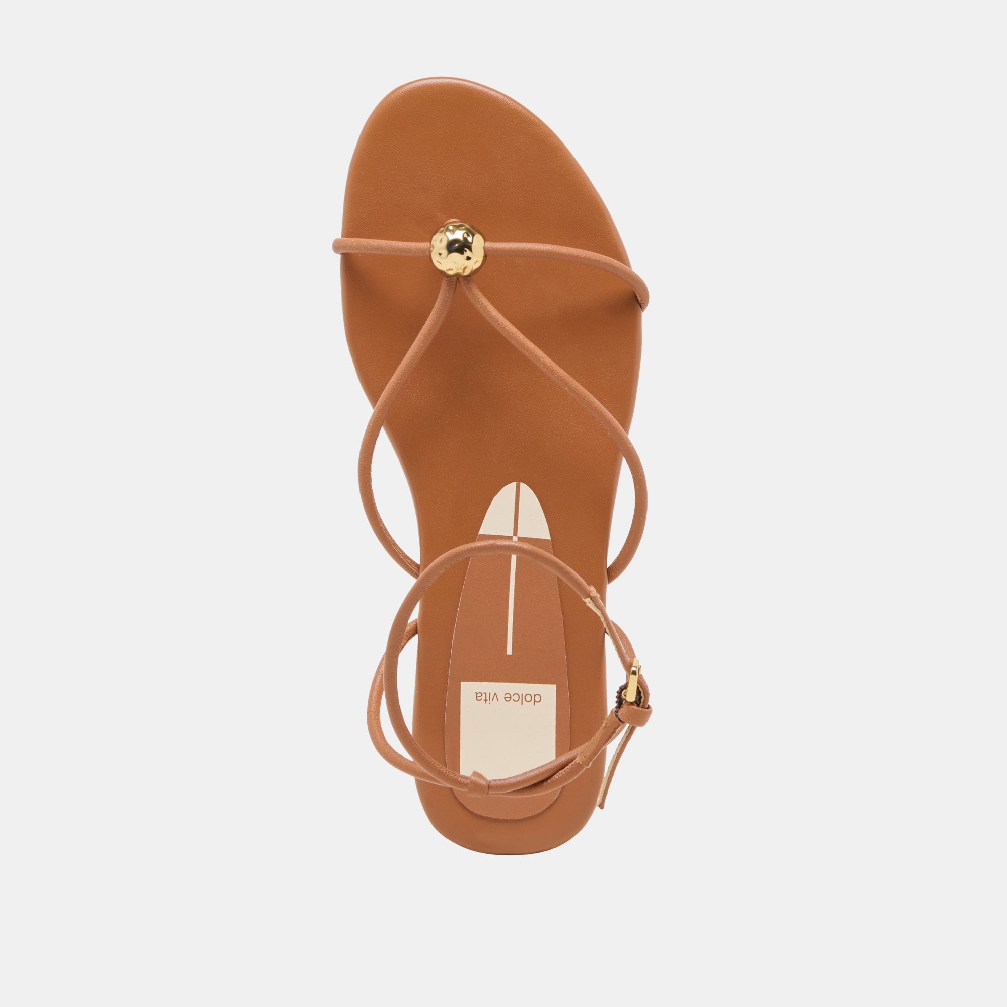 Kenley Saddle Leather Sandals / Dolce Vita