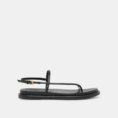 Dom Black Leather Sandals / Dolce Vita