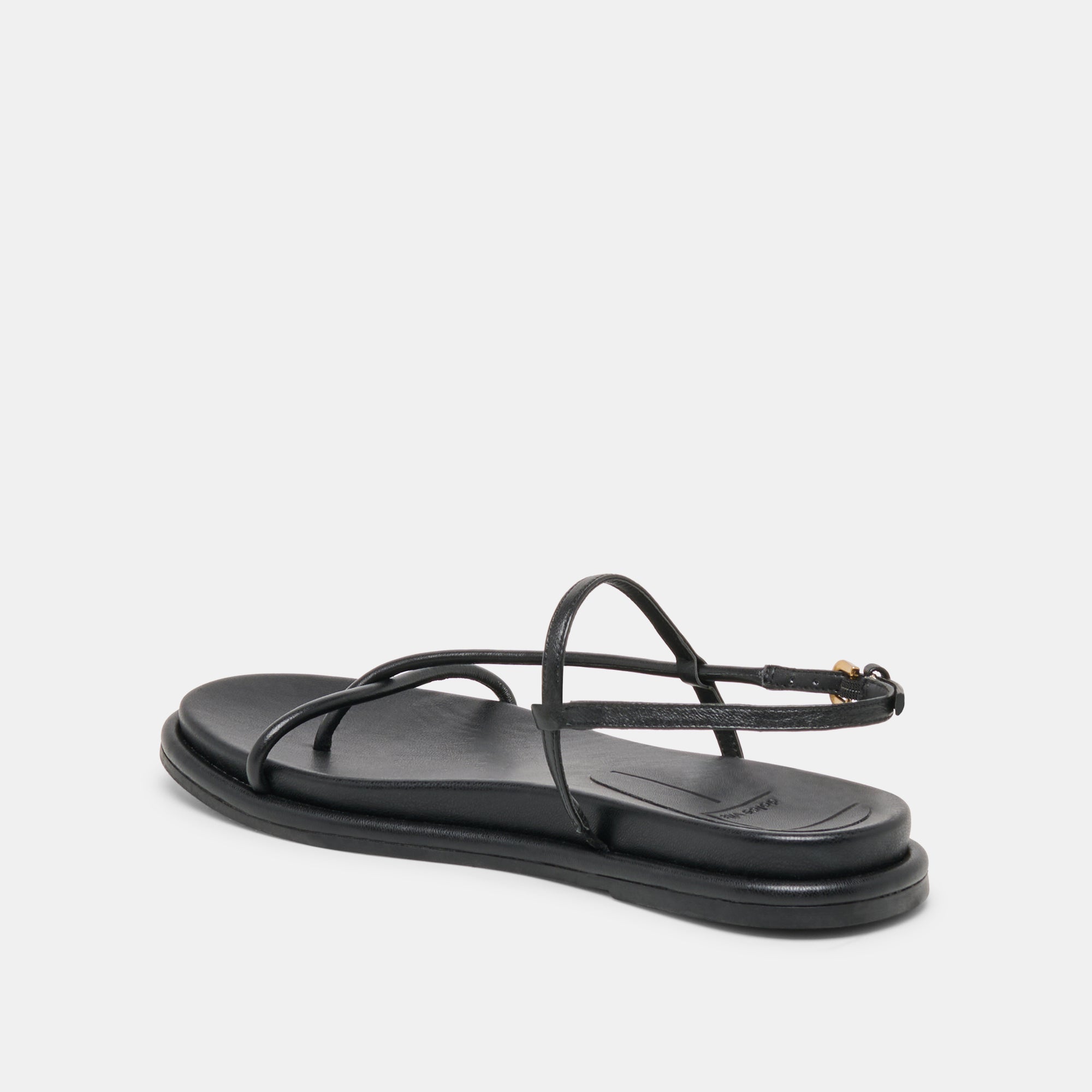 Dom Black Leather Sandals / Dolce Vita