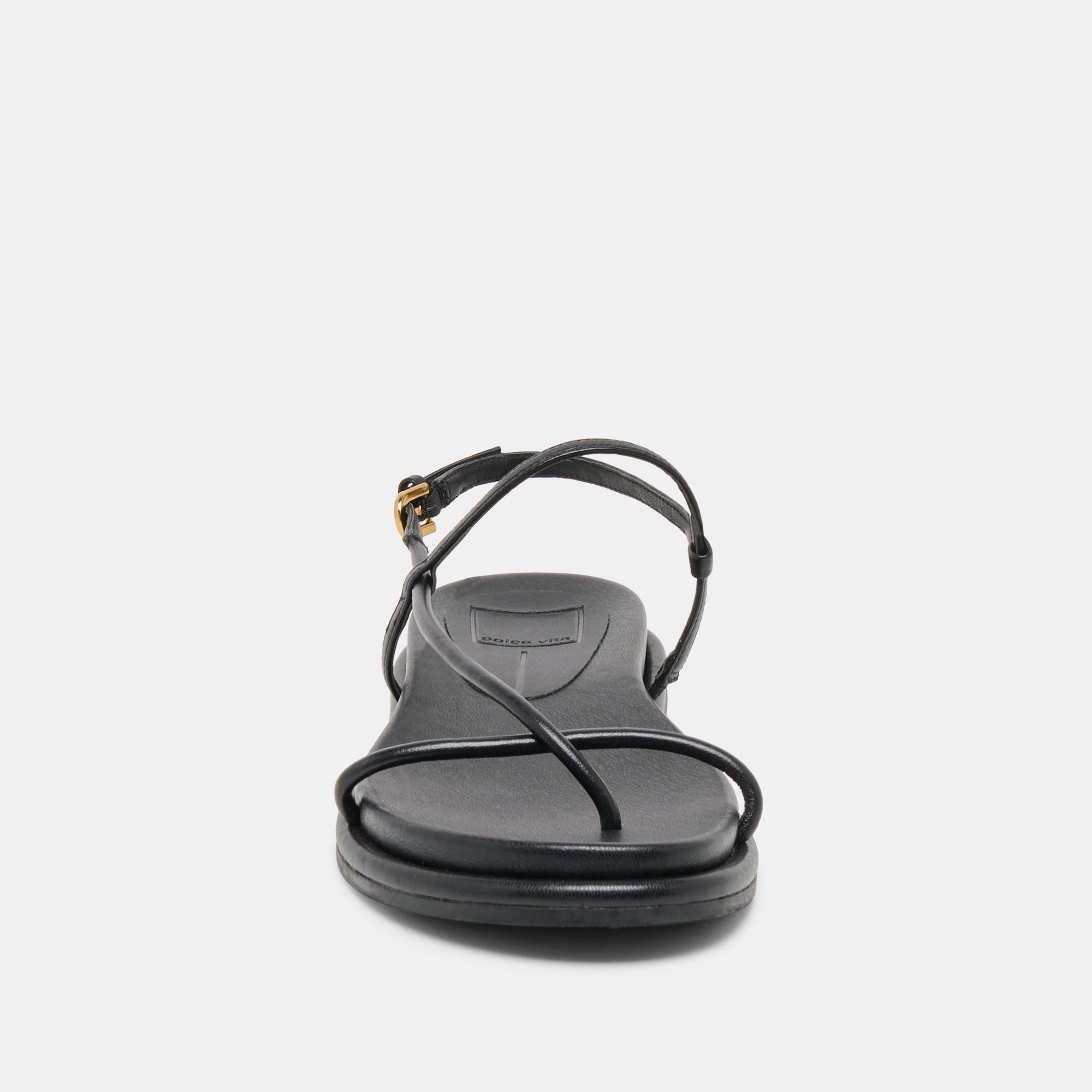 Dom Black Leather Sandals / Dolce Vita