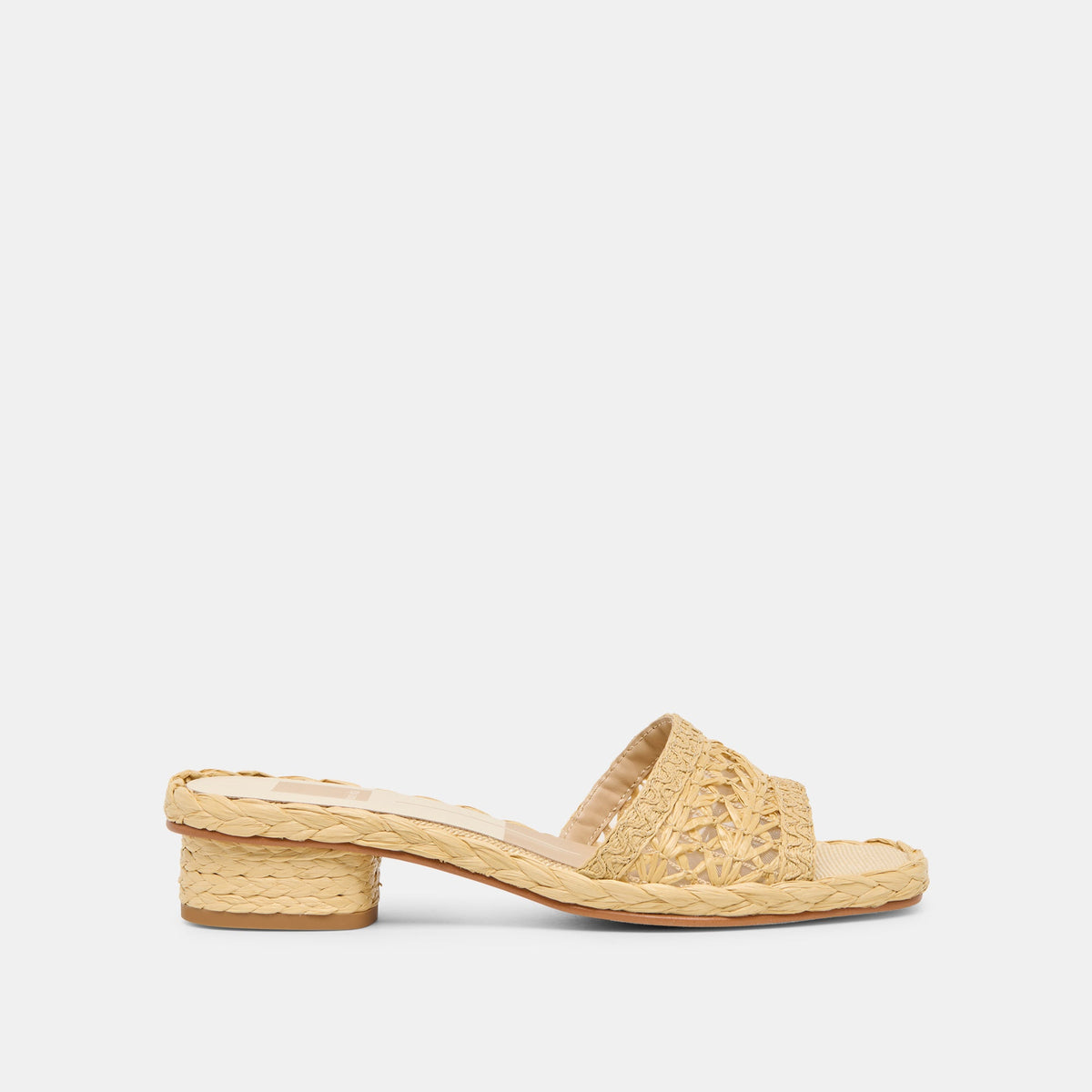 Dixi Lt Natural Cross Hatch Raffia Sandals / Dolce Vita