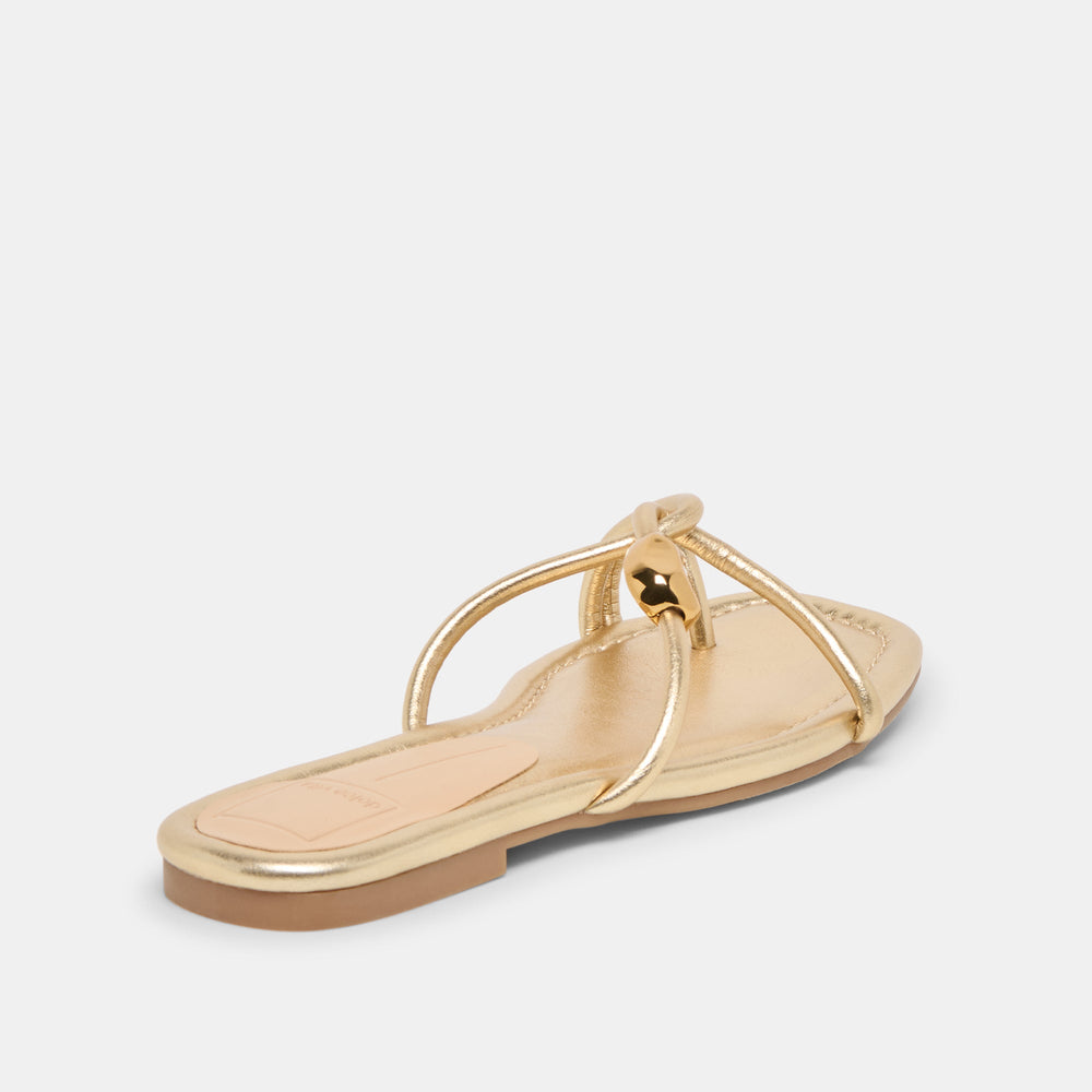 Louiz Gold Stella Sandals / Dolce Vita
