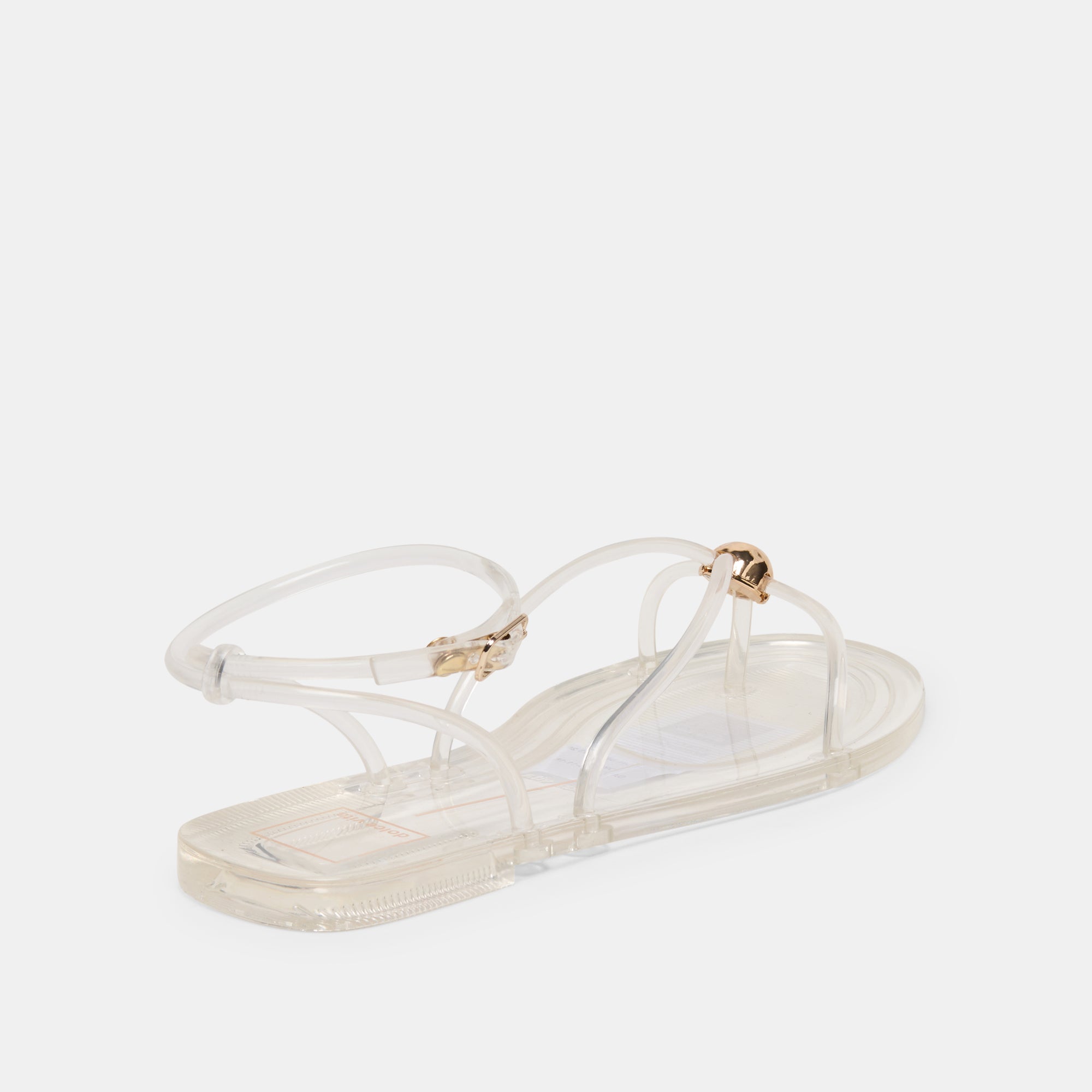 Kenley Vinyl Crystal Jelly Sandals / Dolce Vita