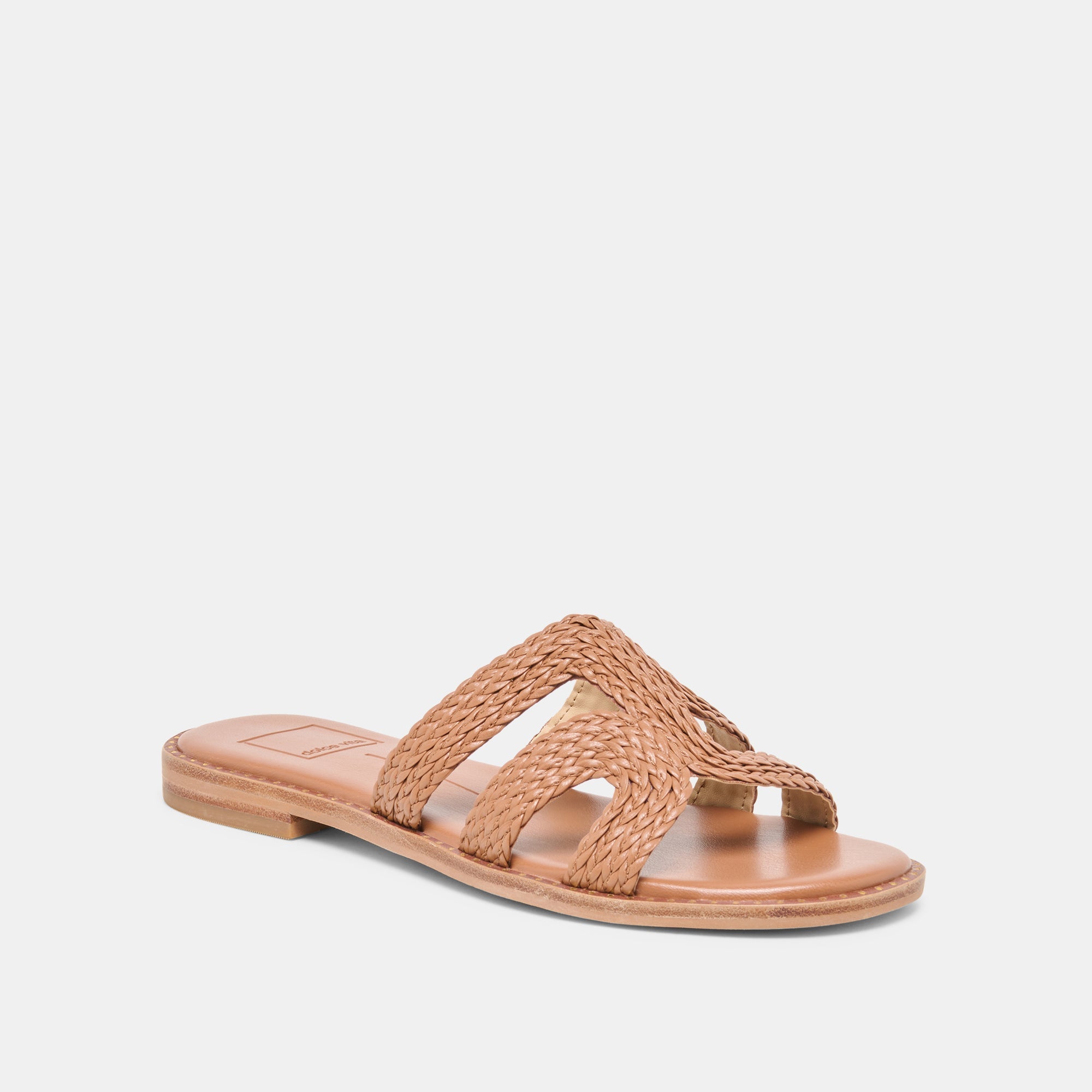 EMON Caramel Stella Slide Open-Toe Sandals / Dolce Vita