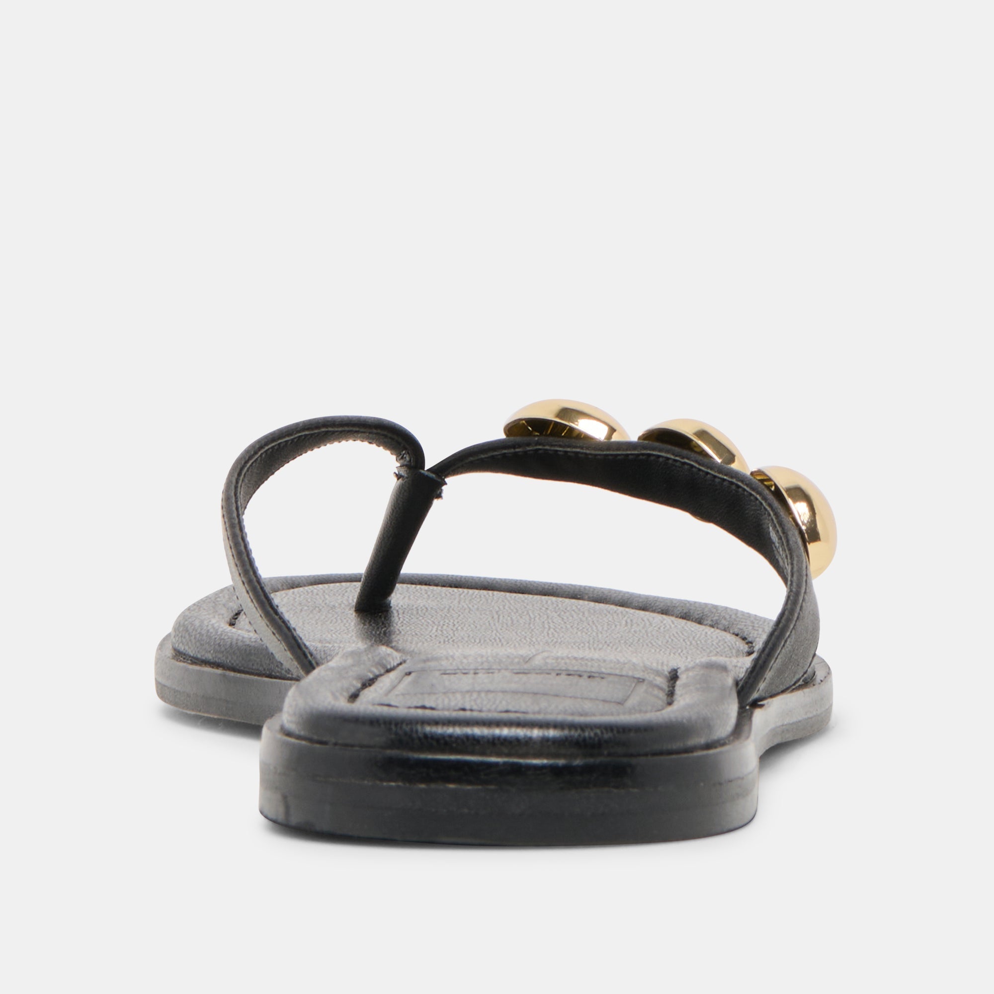 Juny Black Leather Sandals / Dolce Vita