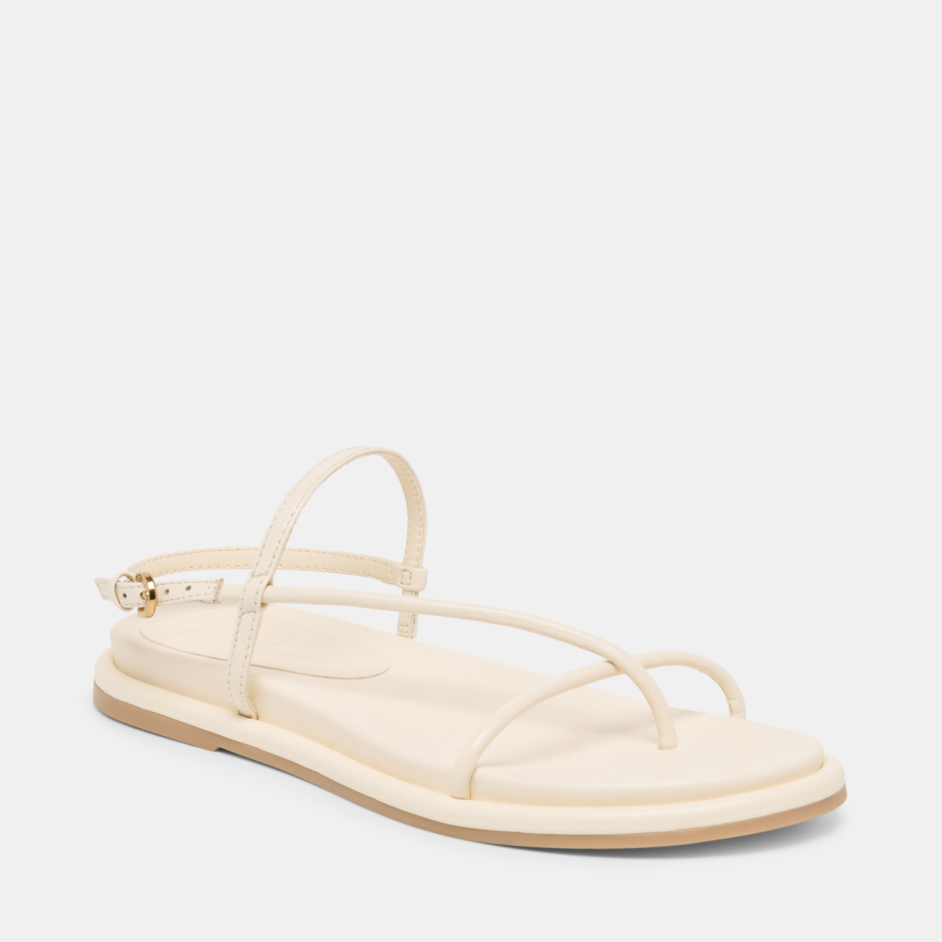Dom Off White Leather Sandals / Dolce Vita