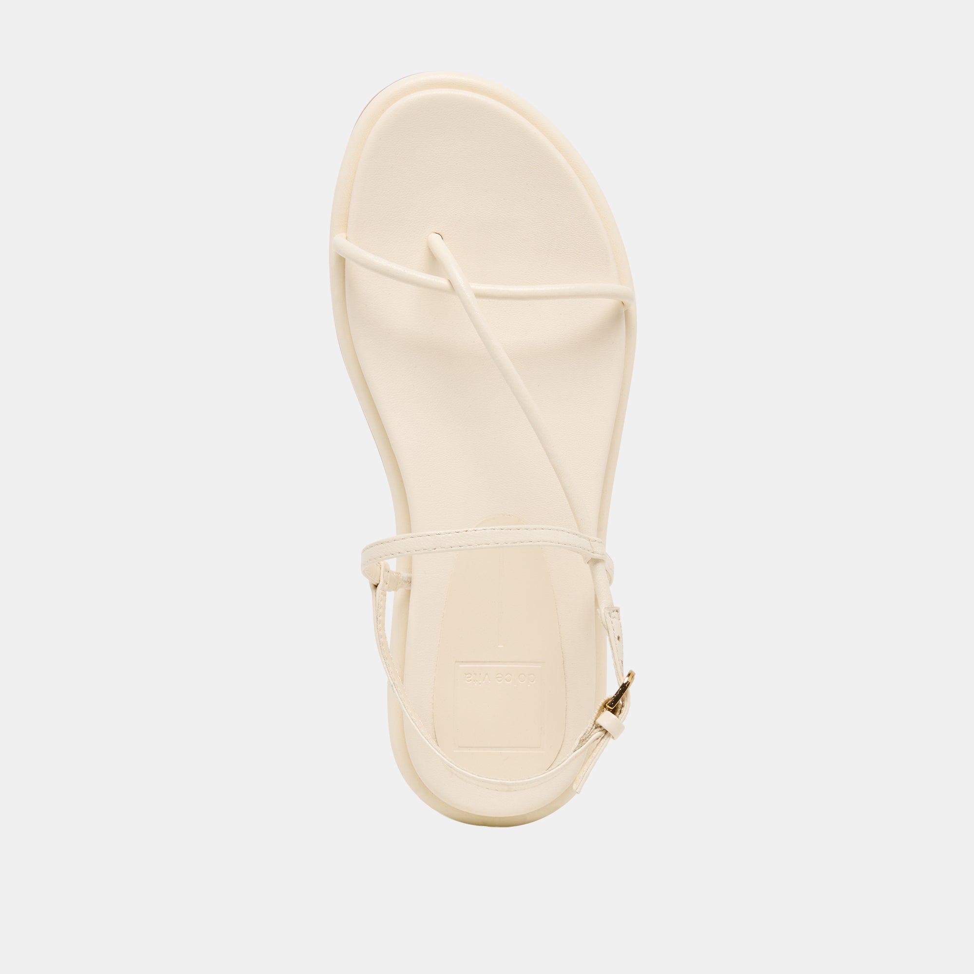 Dom Off White Leather Sandals / Dolce Vita