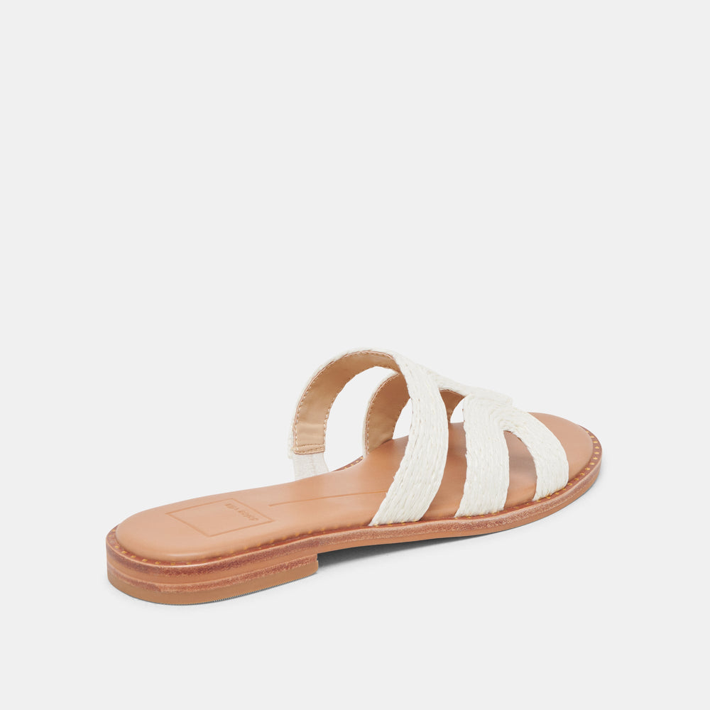 EMON SANDALS WHITE RAFFIA
 – Dolce Vita / Dolce Vita