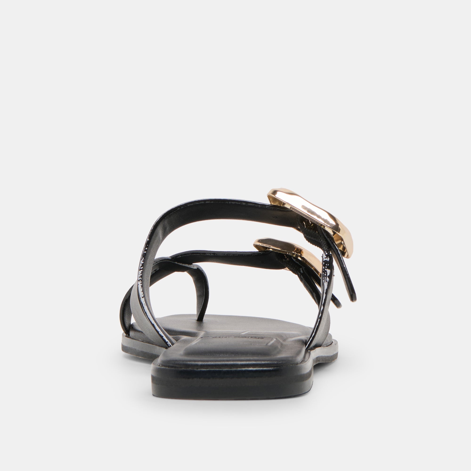 Shore Black Leather Sandals / Dolce Vita