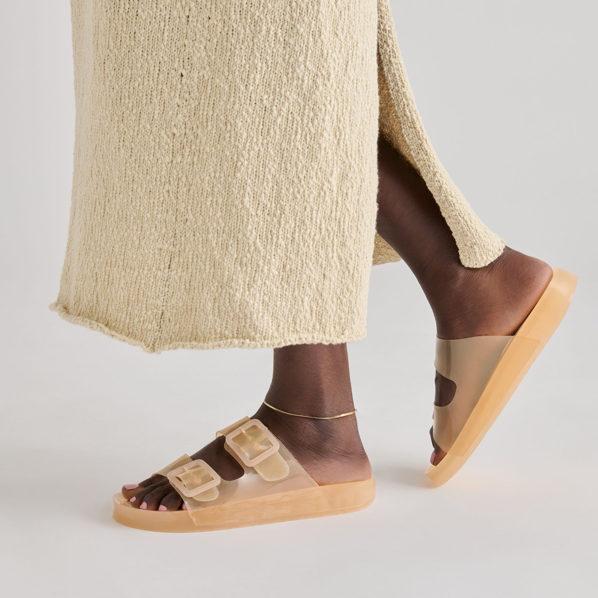 Julio Praline Vinyl Sandals / Dolce Vita