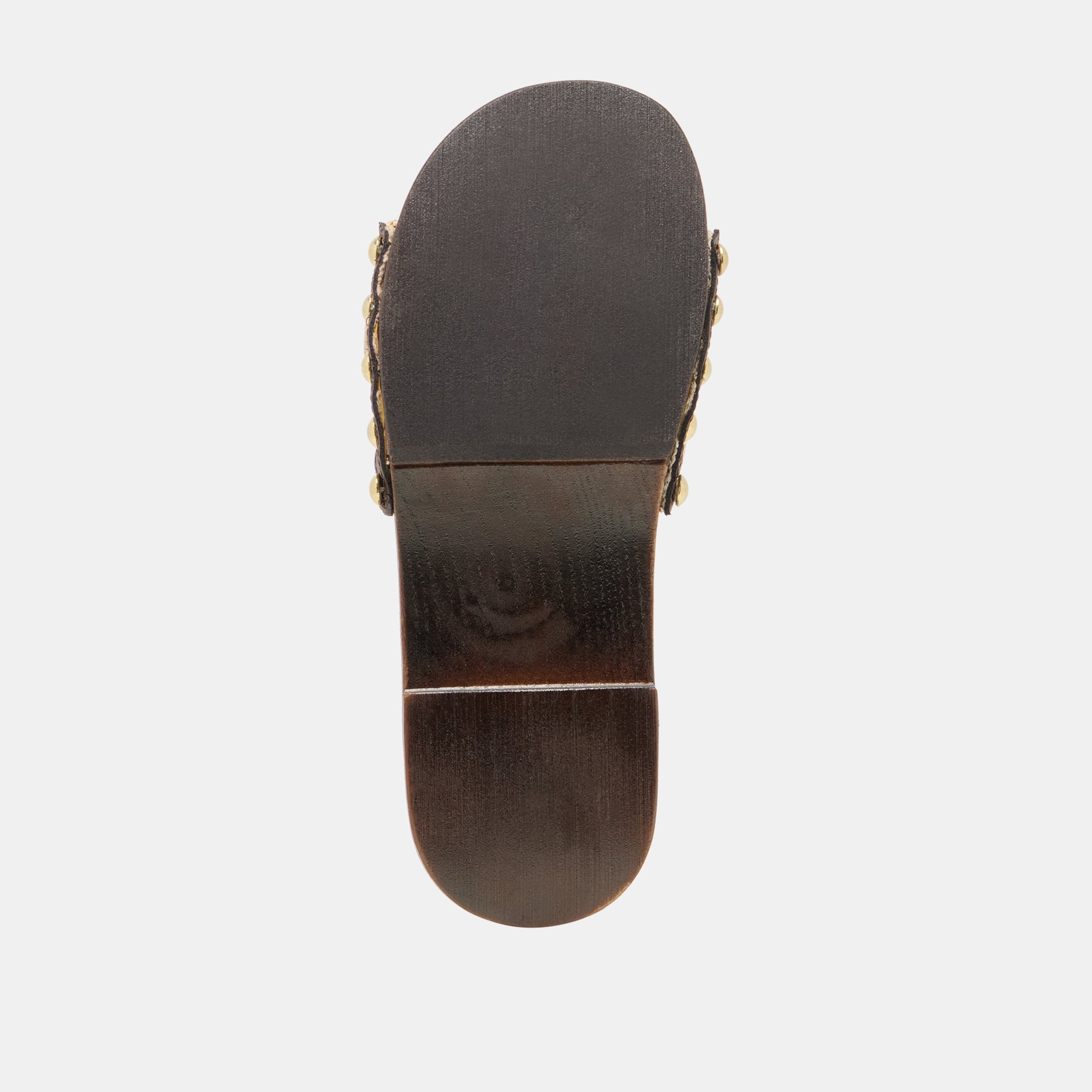 SHERY Natural Raffia Open-Toe Buckle Wood Sole Sandals / Dolce Vita