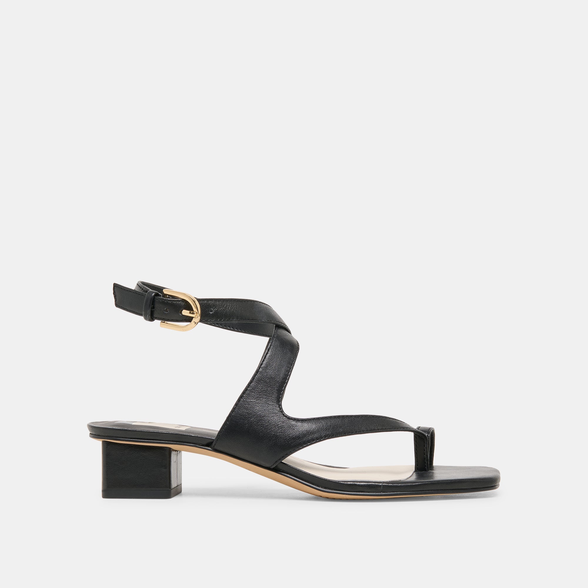 Kameo Black Leather Heels / Dolce Vita