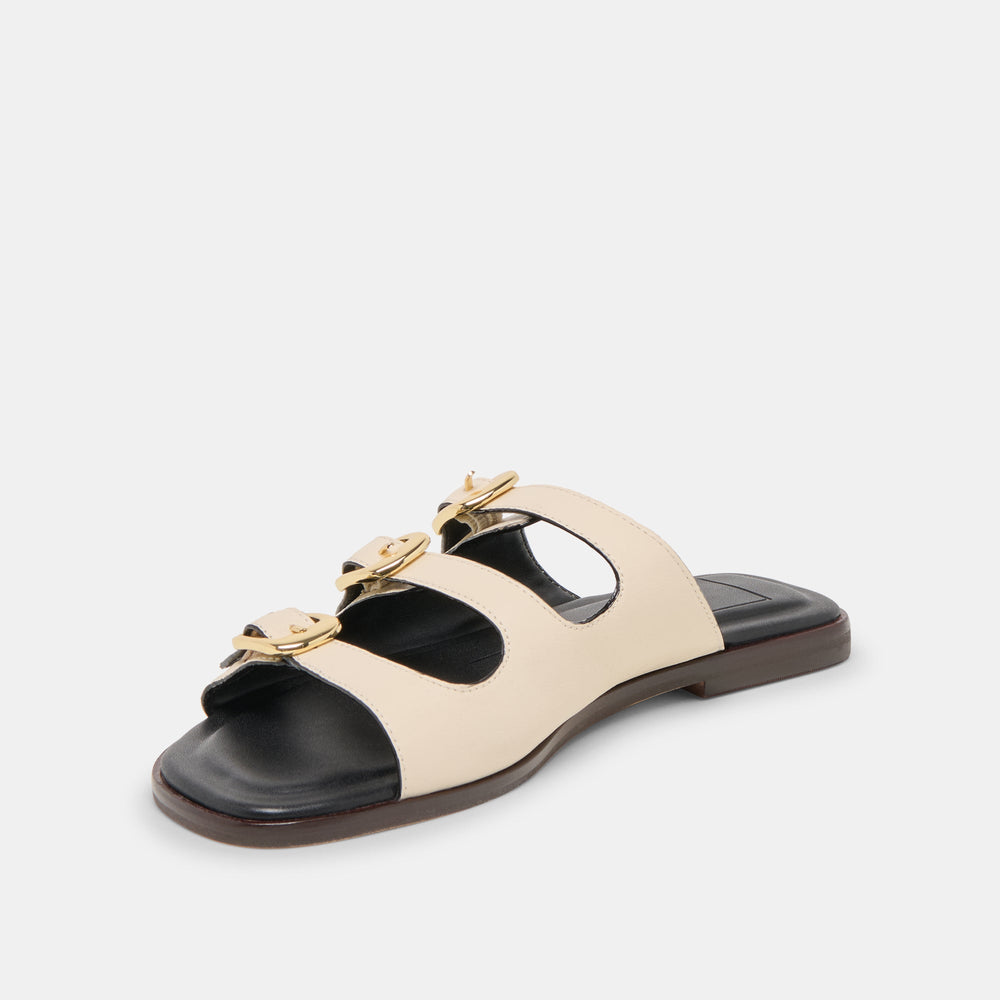 Fin Bone Leather Sandals / Dolce Vita