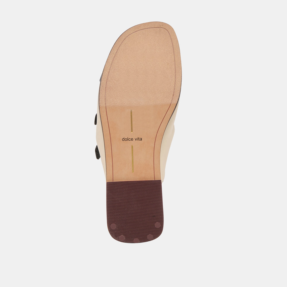 Fin Bone Leather Sandals / Dolce Vita