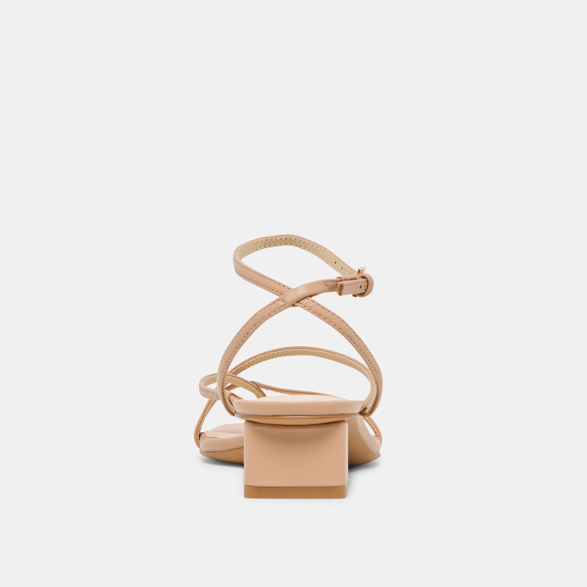 Karlos Wide Lt Tan Leather Sandals / Dolce Vita