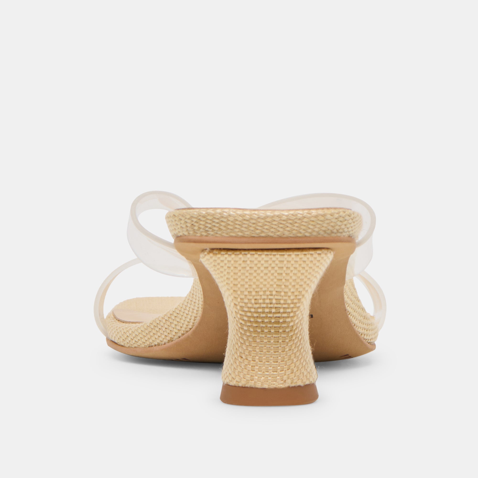 Brevel Vinyl Crystal Jelly Heels / Dolce Vita