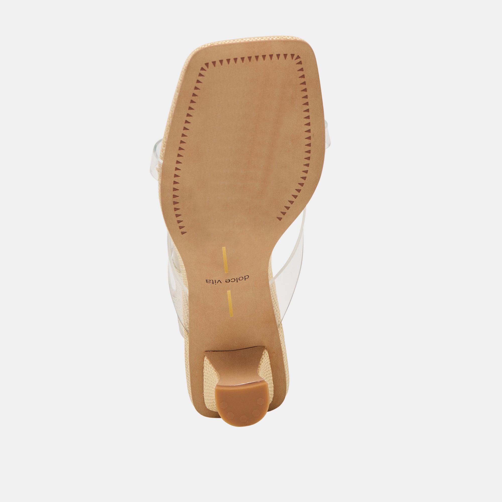 Brevel Vinyl Crystal Jelly Heels / Dolce Vita