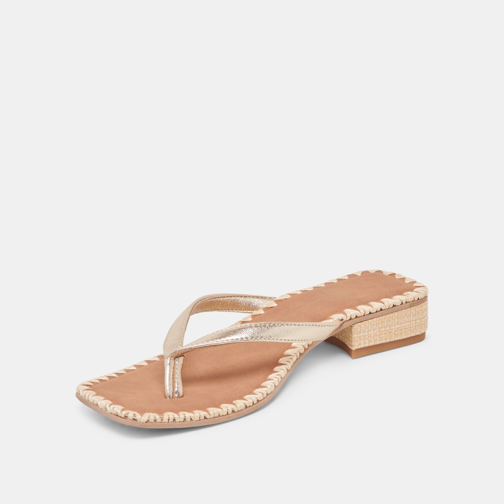 BARTY SANDALS GOLD METALLIC LEATHER
 – Dolce Vita / Dolce Vita