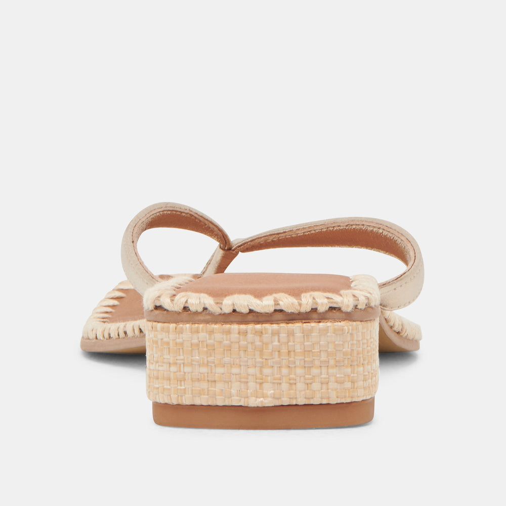 BARTY SANDALS GOLD METALLIC LEATHER
 – Dolce Vita / Dolce Vita