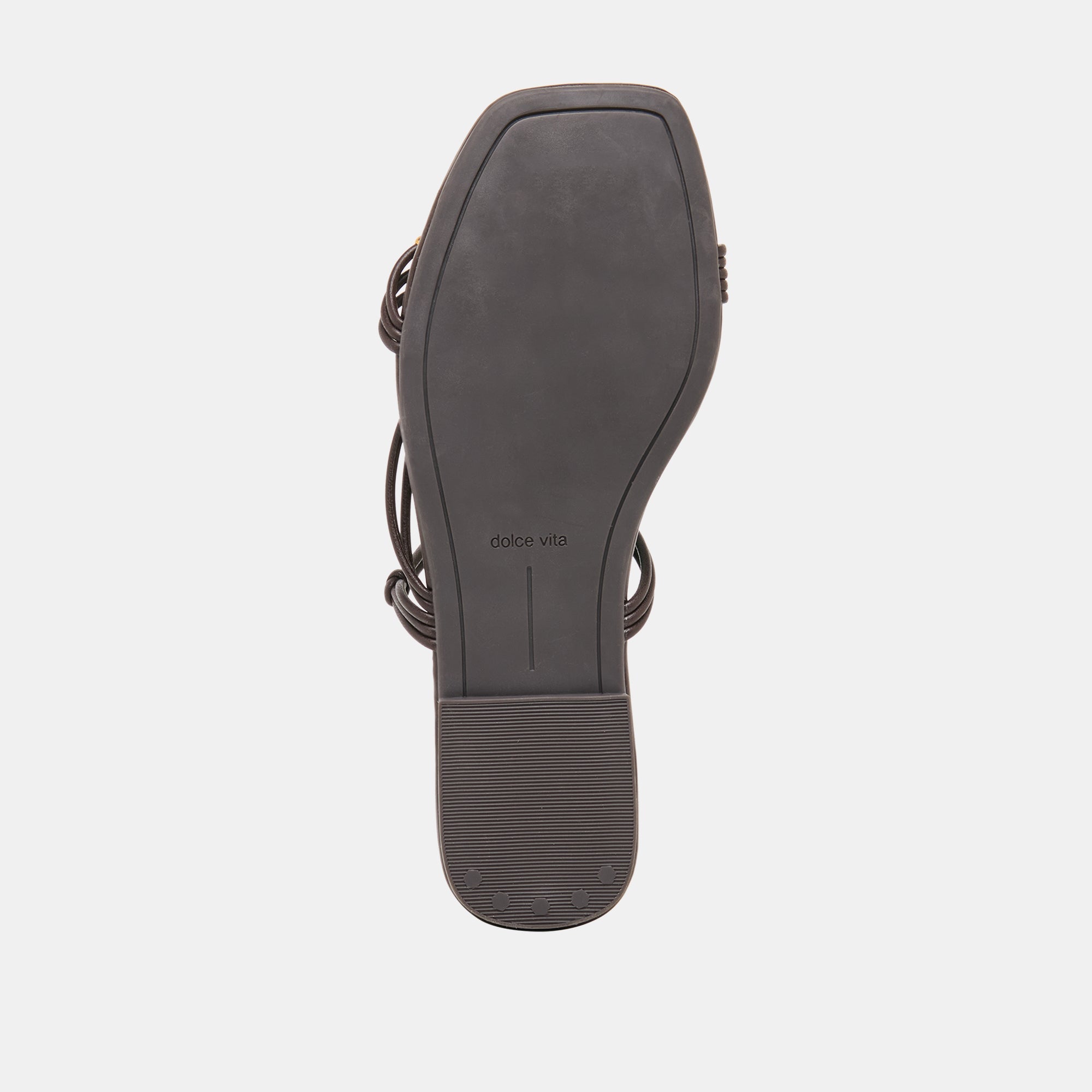 LYNDEE BEAD Espresso Stella Strappy Open-Toe Sandals / Dolce Vita