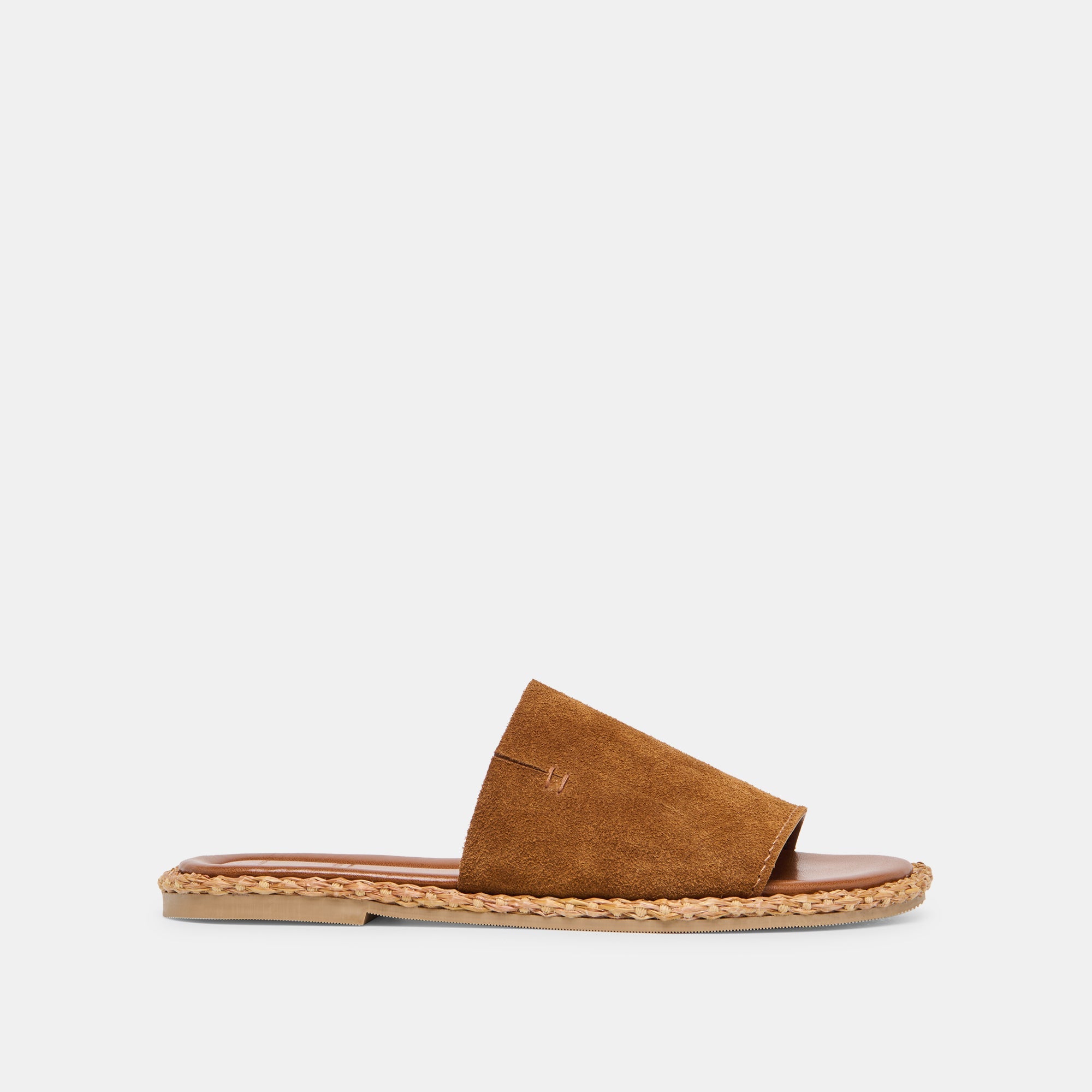 Ridge Chestnut Suede Sandals / Dolce Vita