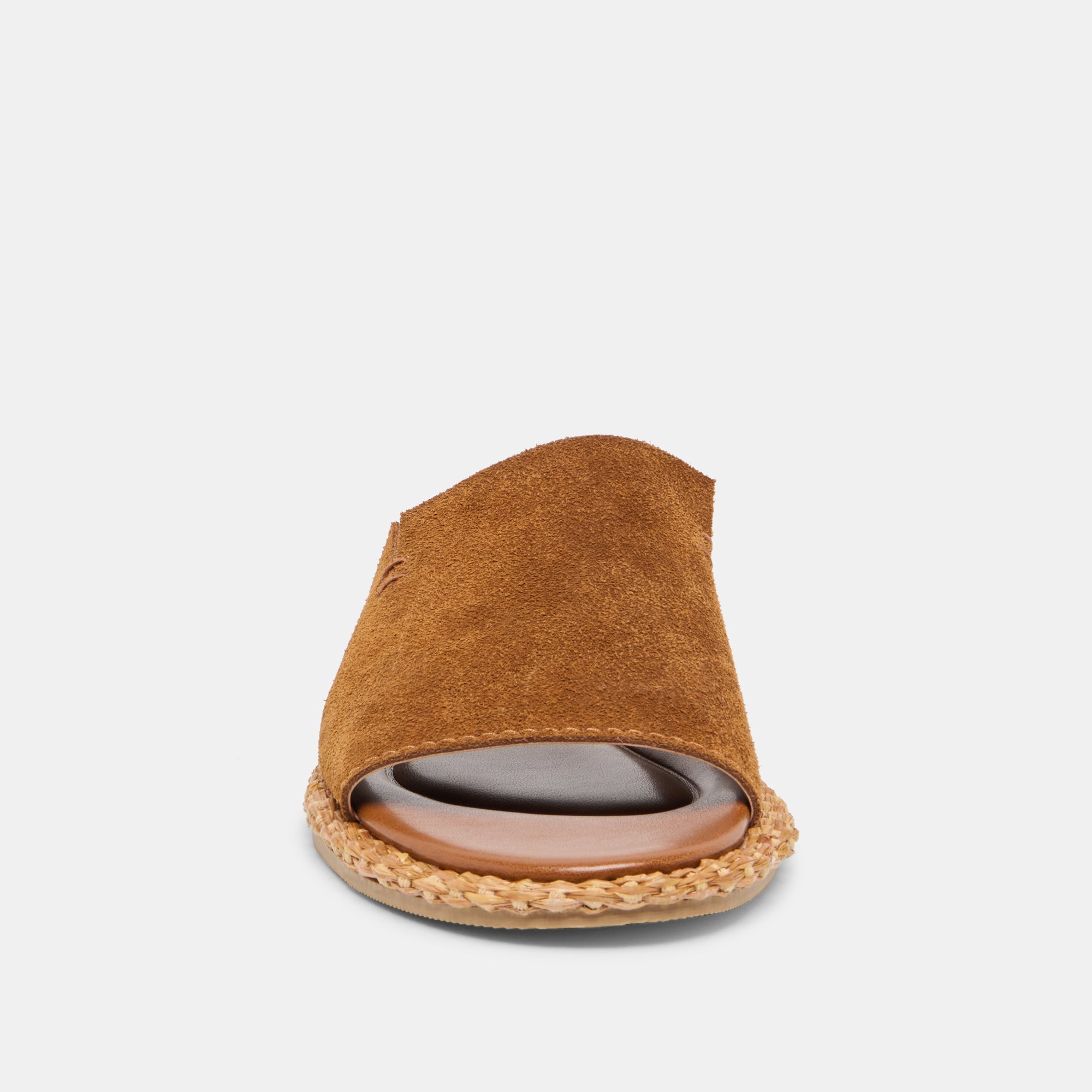 Ridge Chestnut Suede Sandals / Dolce Vita