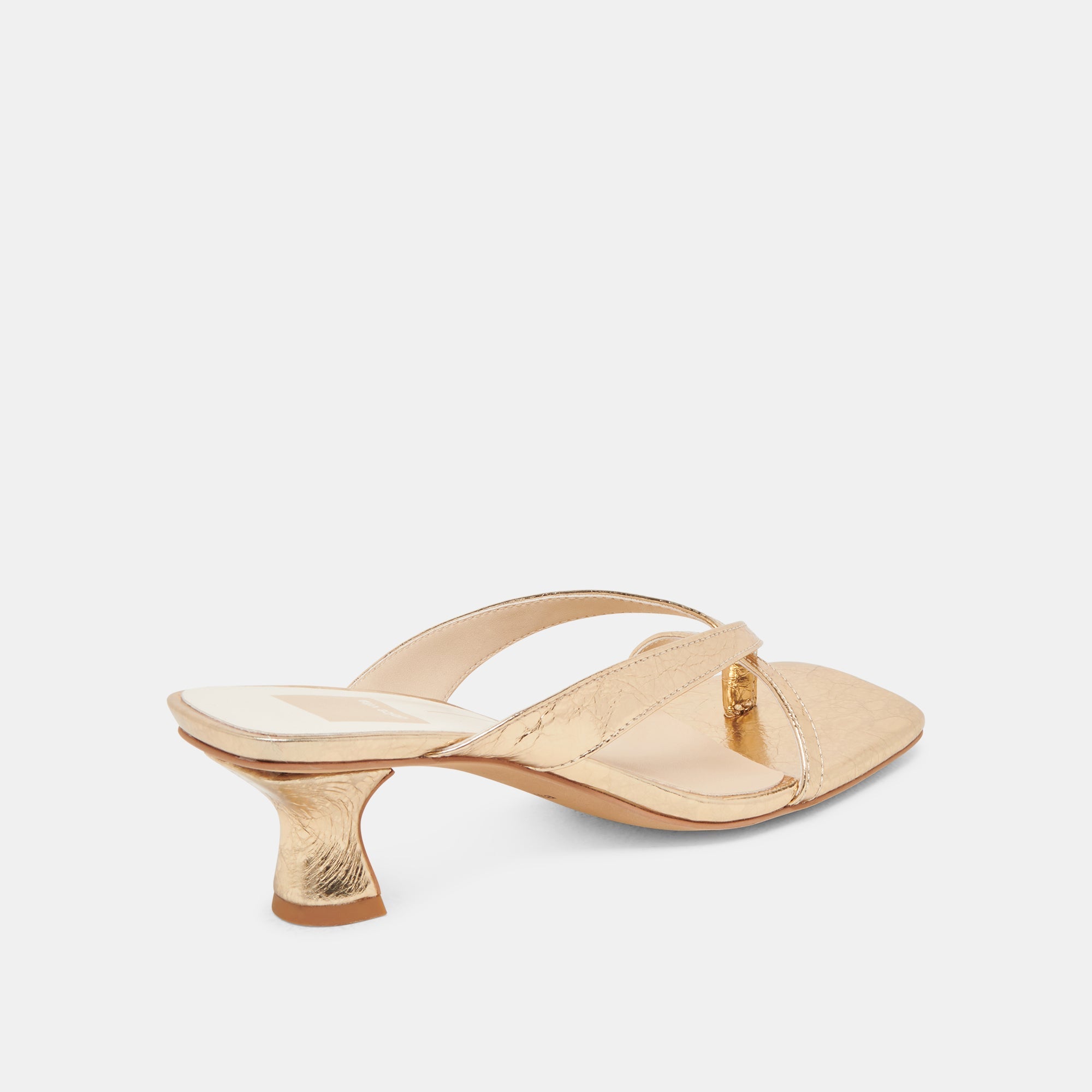 BREVEL HEELS GOLD DISTRESSED LEATHER
 – Dolce Vita / Dolce Vita