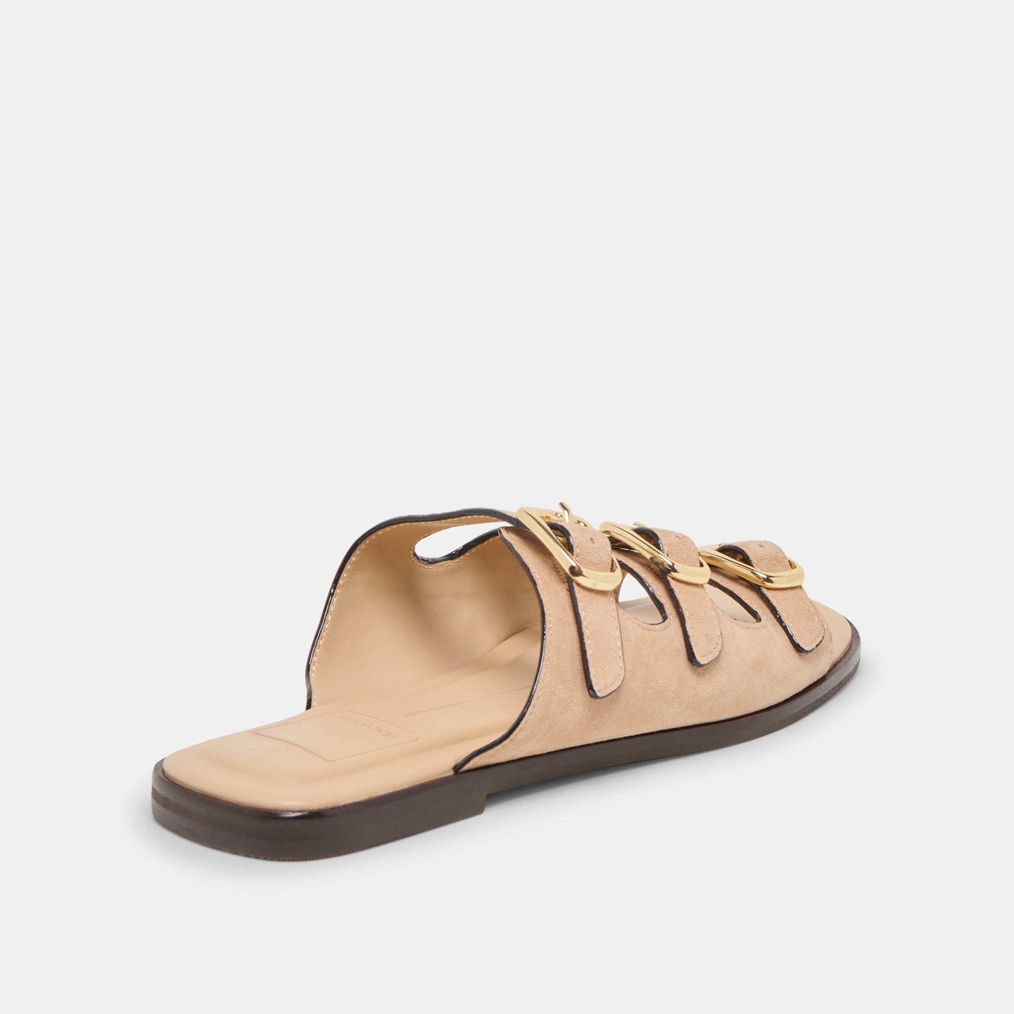 Fin Bamboo Suede Sandals / Dolce Vita